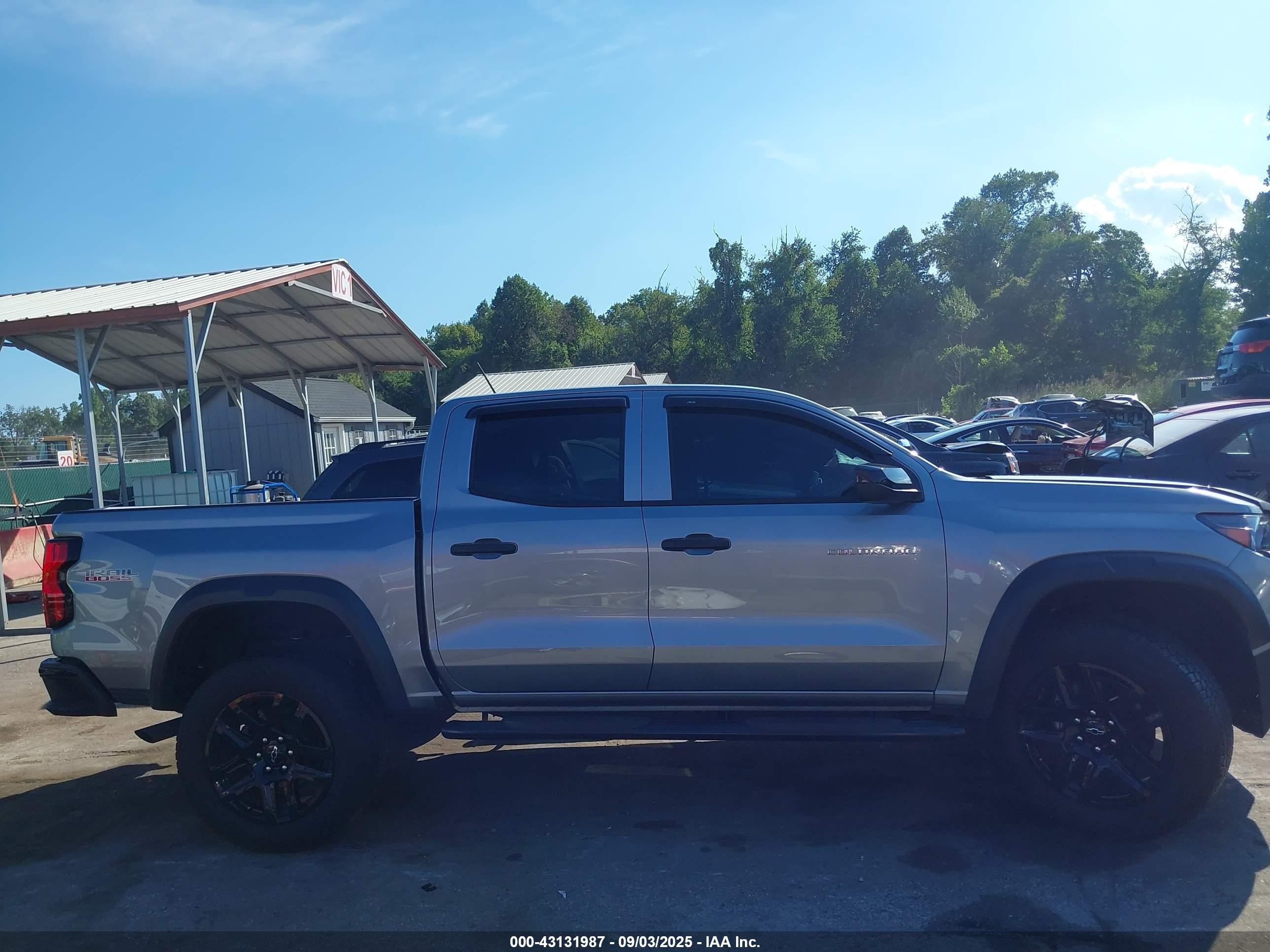 2024 Chevrolet Colorado 4wd Trail Boss Silver vin: 1GCPTEEK2R1284963