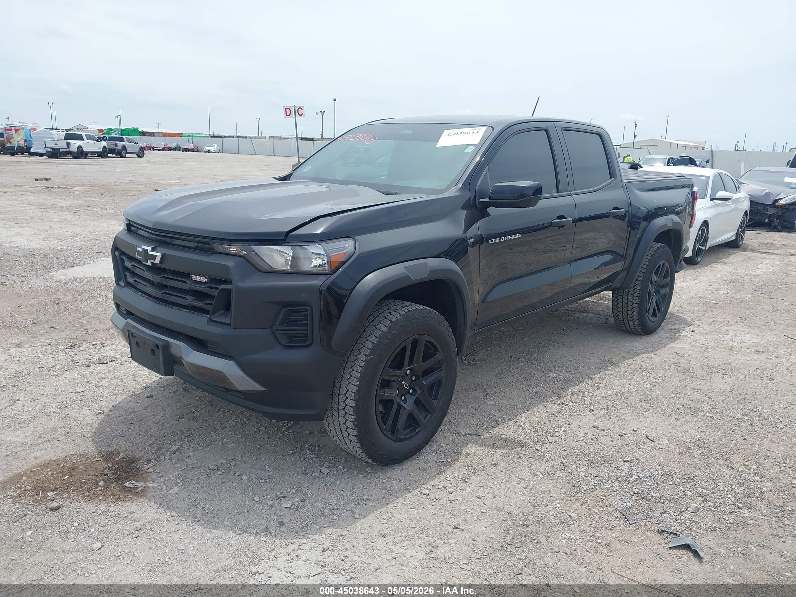 2024 Chevrolet Colorado 4wd Trail Boss Black vin: 1GCPTEEK9R1309017