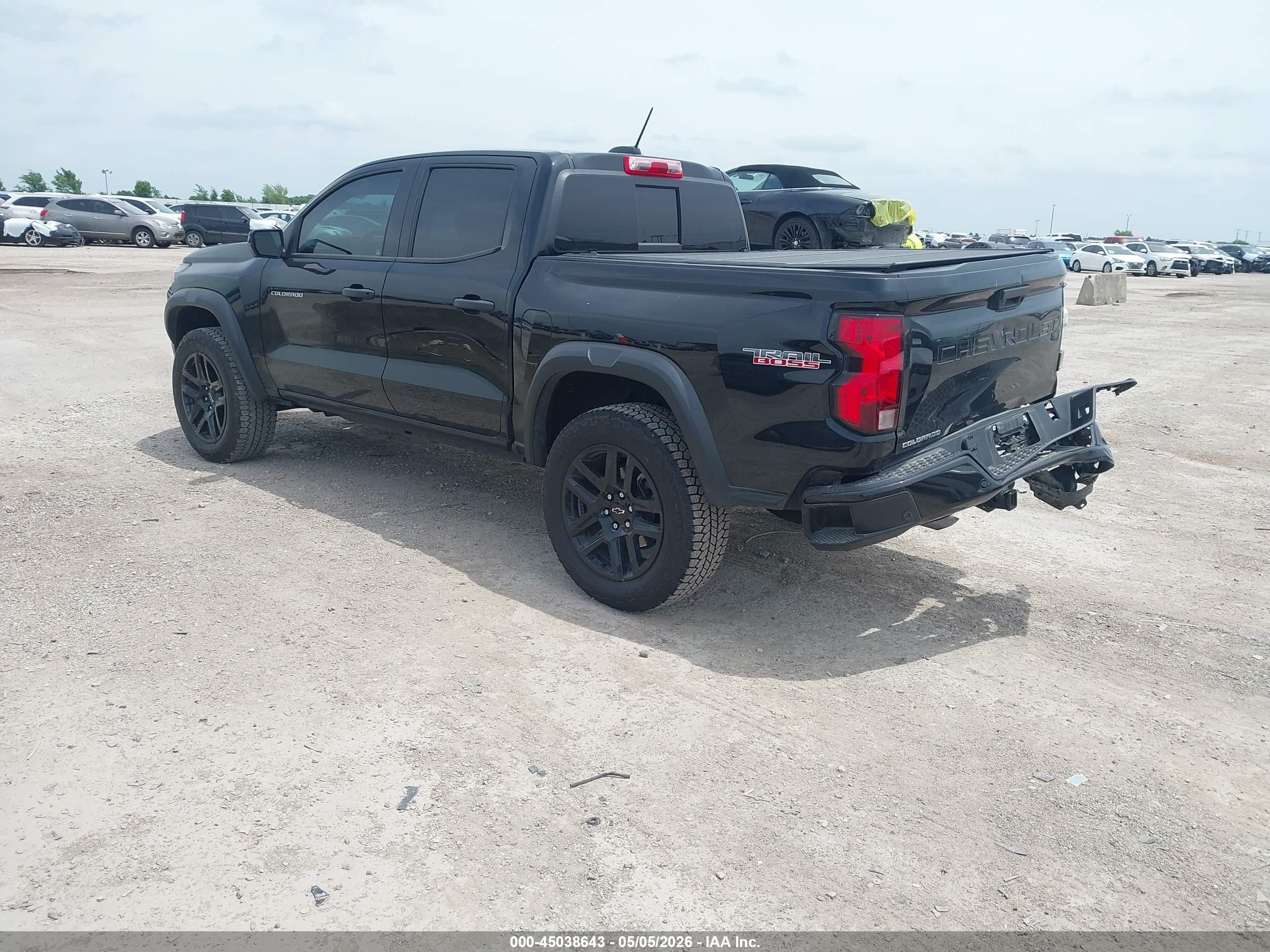 2024 Chevrolet Colorado 4wd Trail Boss Black vin: 1GCPTEEK9R1309017