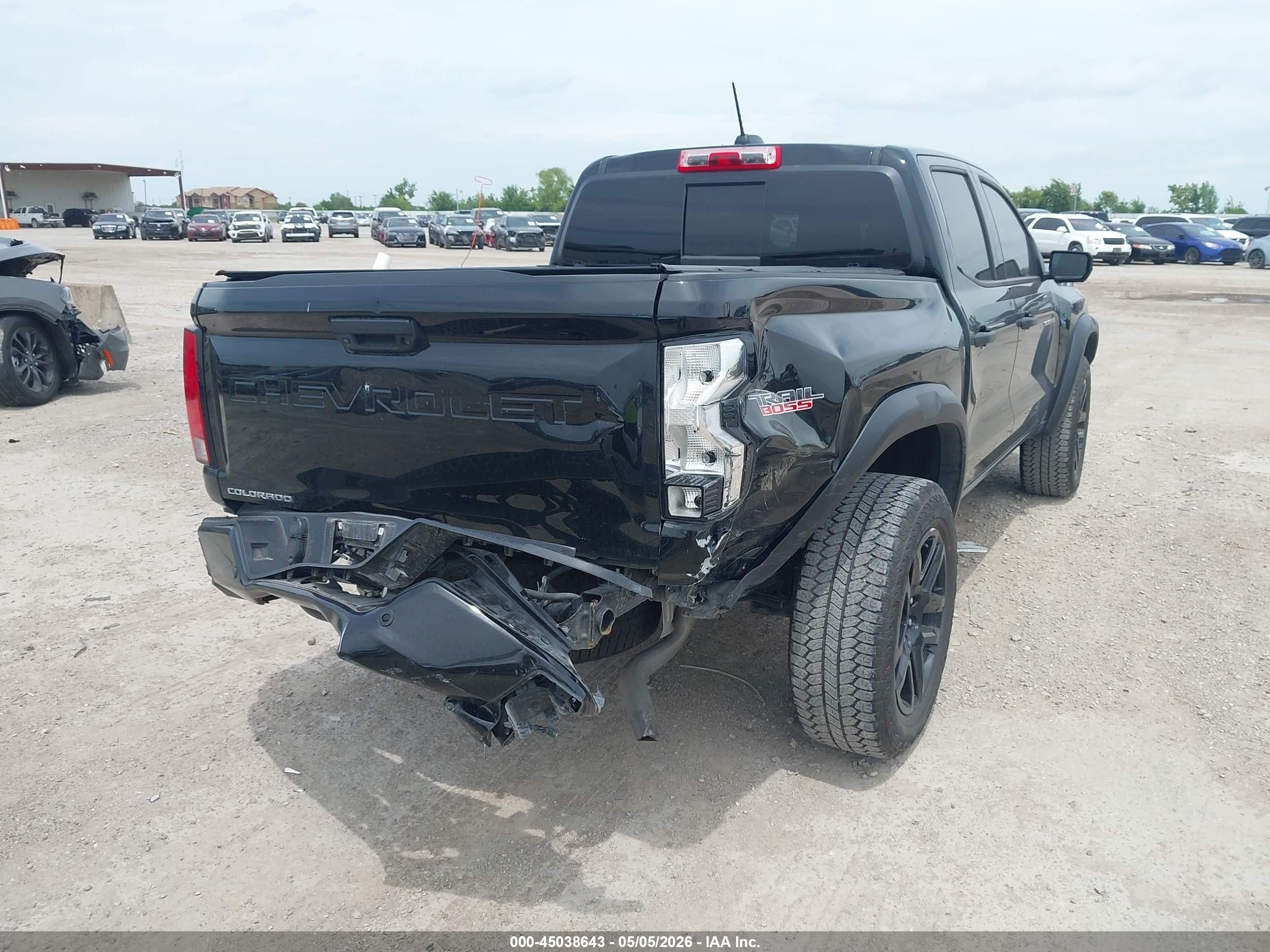 2024 Chevrolet Colorado 4wd Trail Boss Black vin: 1GCPTEEK9R1309017