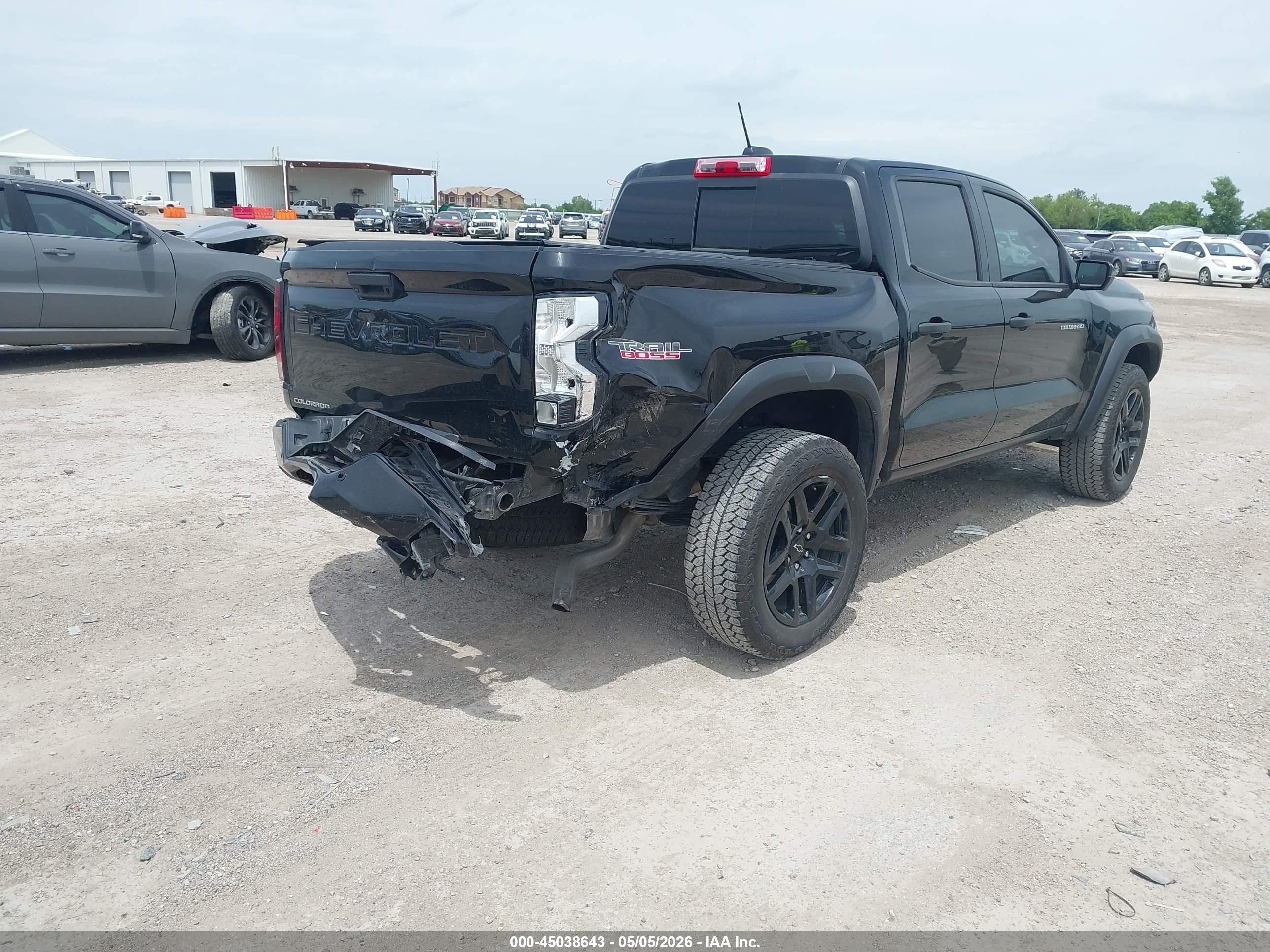 2024 Chevrolet Colorado 4wd Trail Boss Black vin: 1GCPTEEK9R1309017