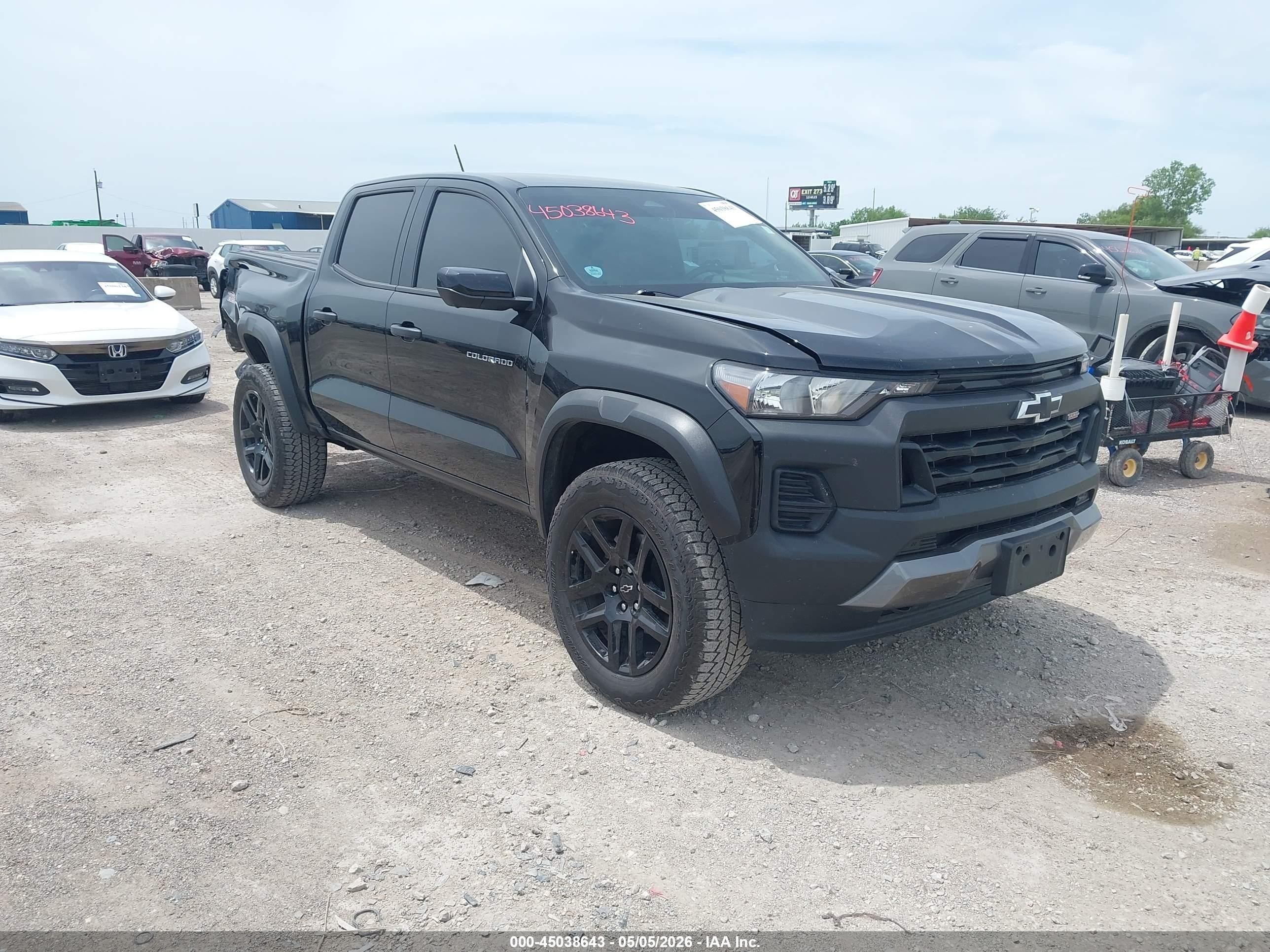 2024 Chevrolet Colorado 4wd Trail Boss Black vin: 1GCPTEEK9R1309017