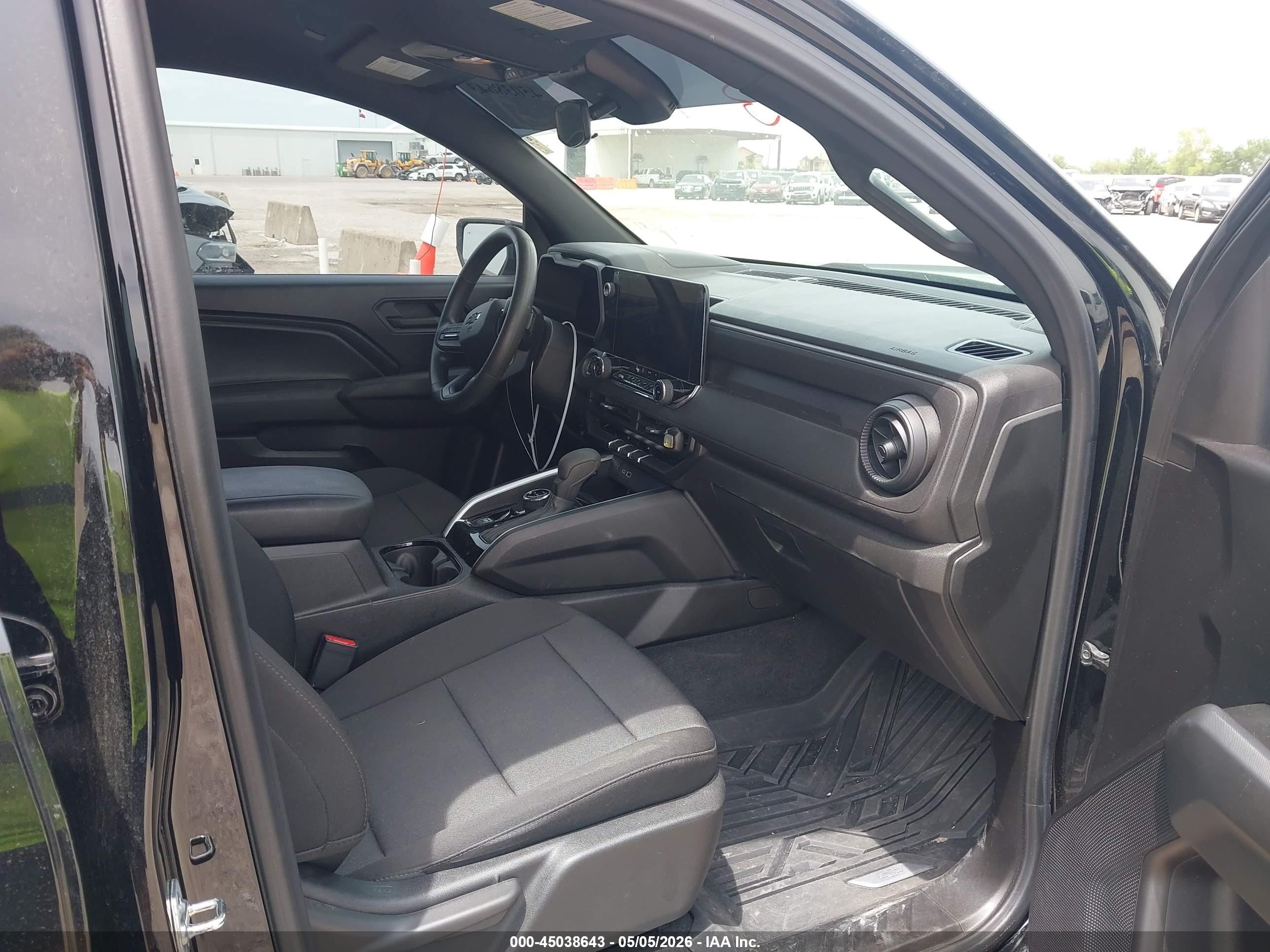 2024 Chevrolet Colorado 4wd Trail Boss Black vin: 1GCPTEEK9R1309017