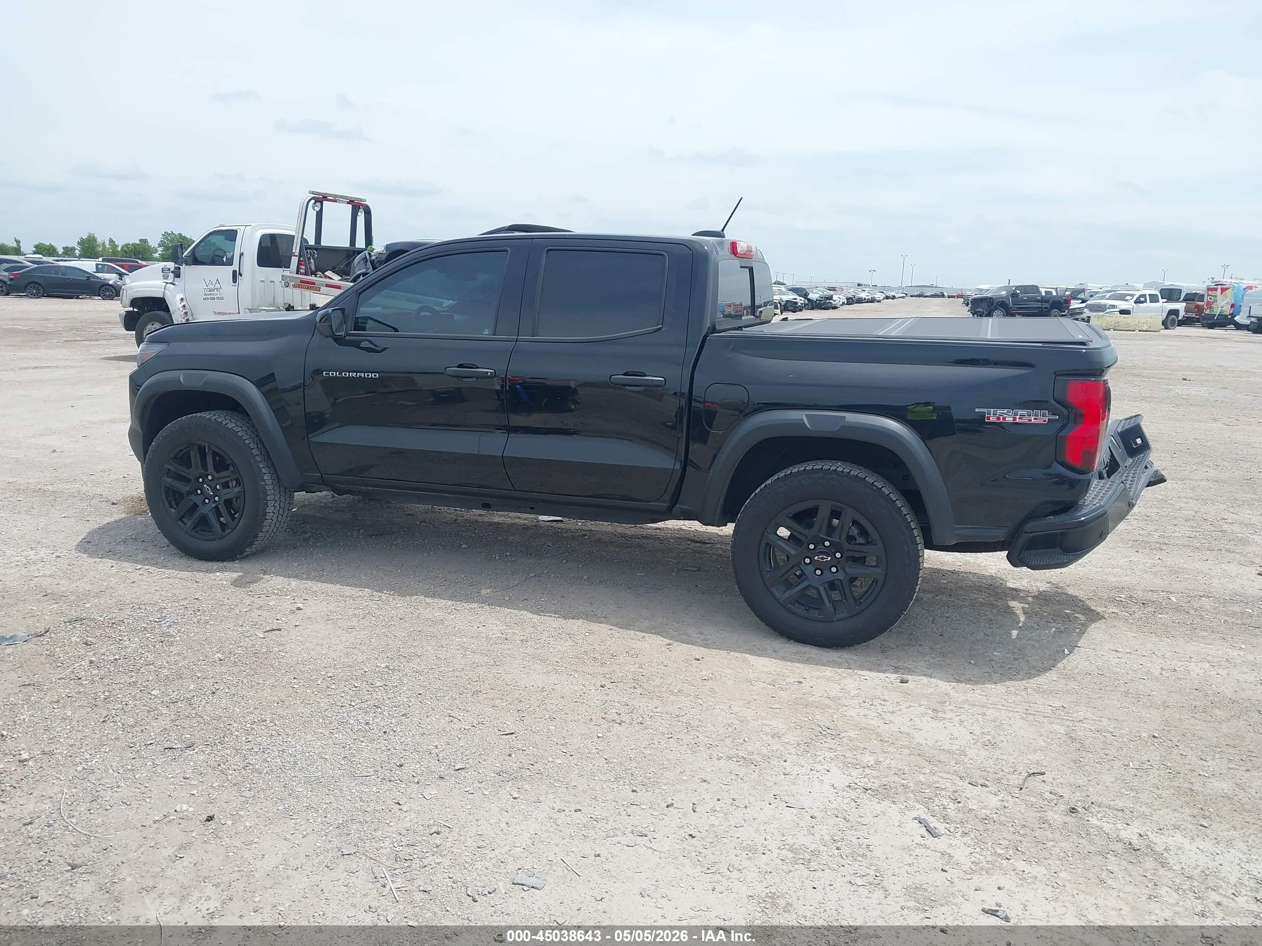 2024 Chevrolet Colorado 4wd Trail Boss Black vin: 1GCPTEEK9R1309017