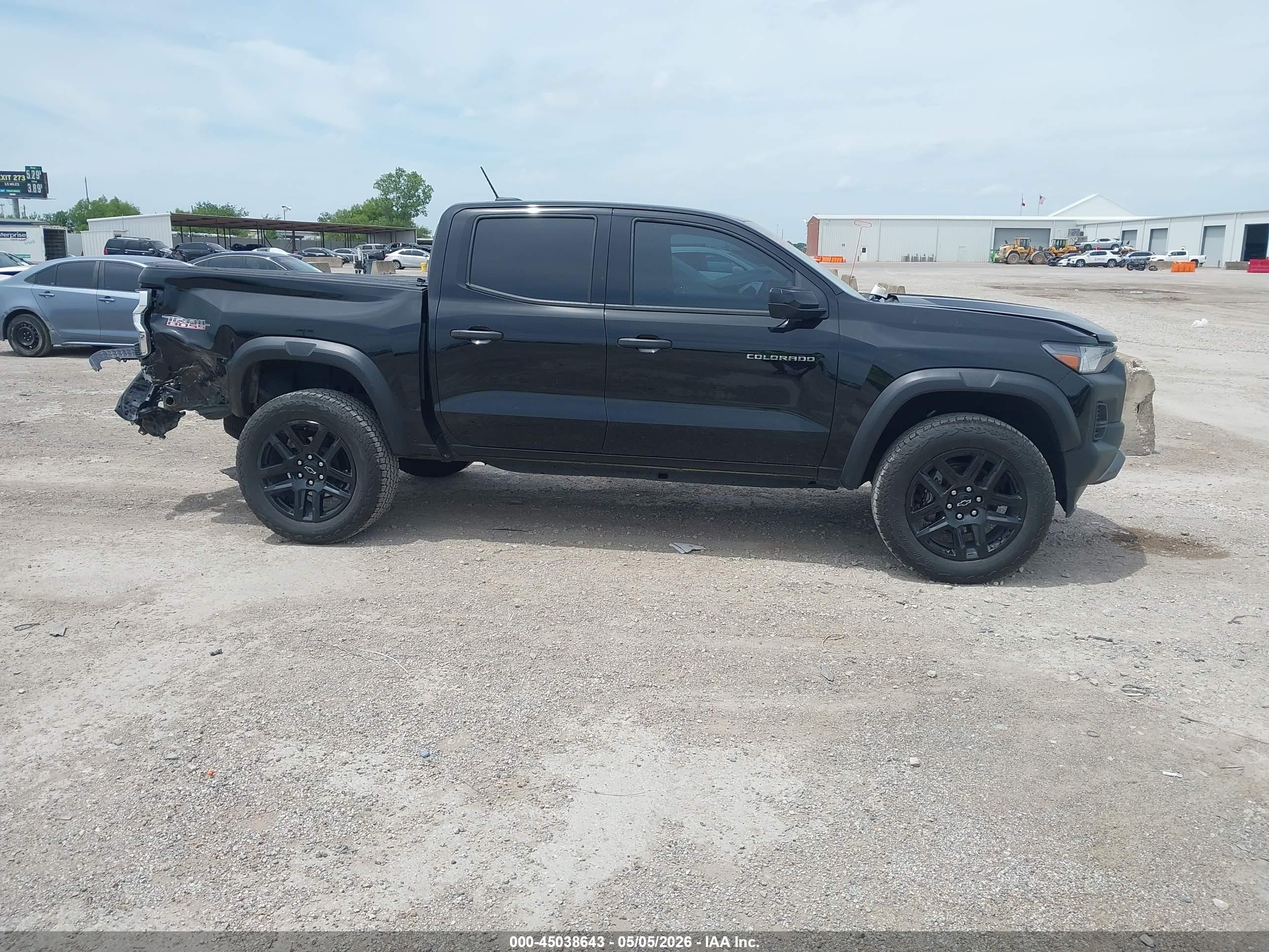 2024 Chevrolet Colorado 4wd Trail Boss Black vin: 1GCPTEEK9R1309017