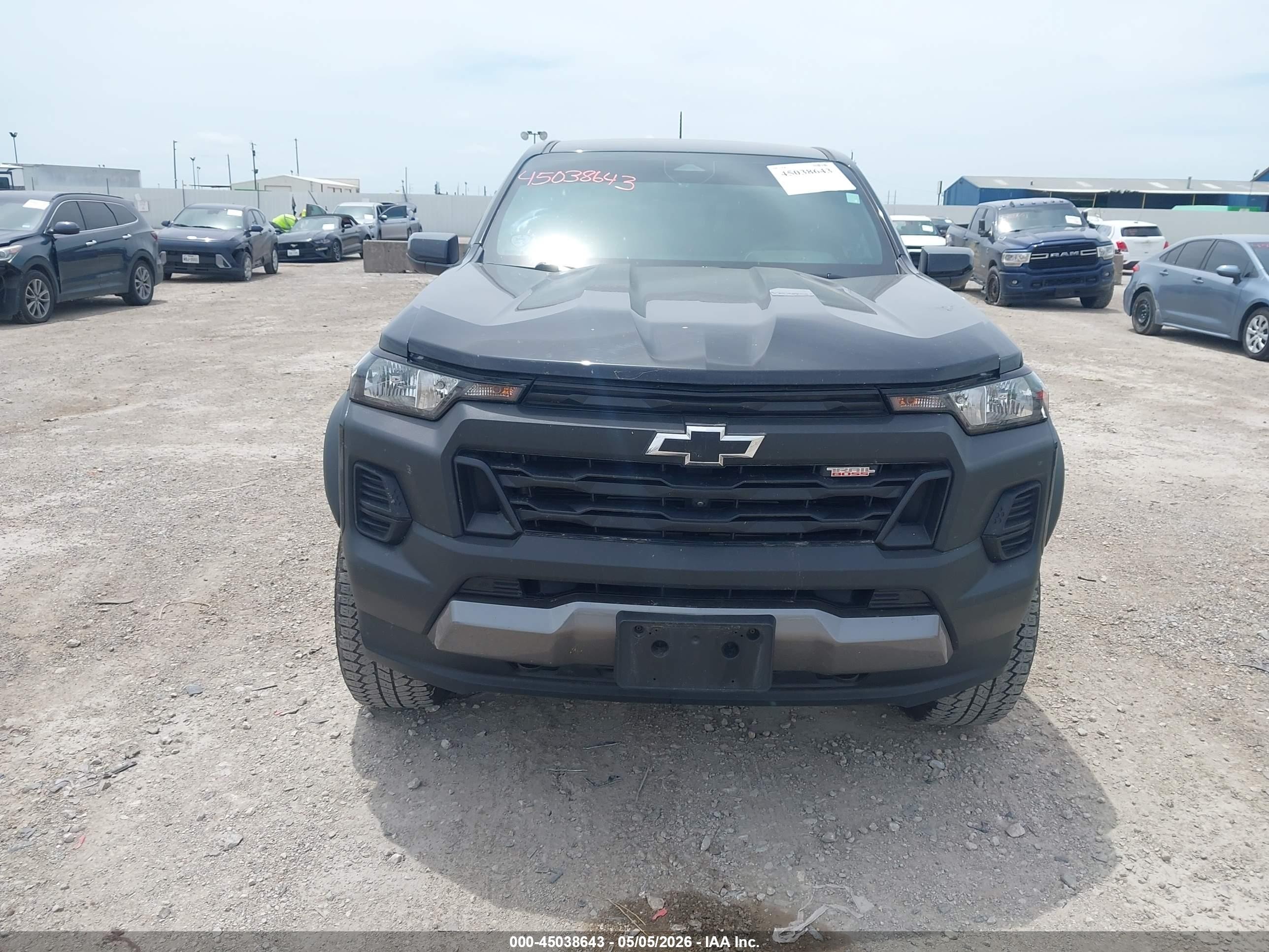 2024 Chevrolet Colorado 4wd Trail Boss Black vin: 1GCPTEEK9R1309017