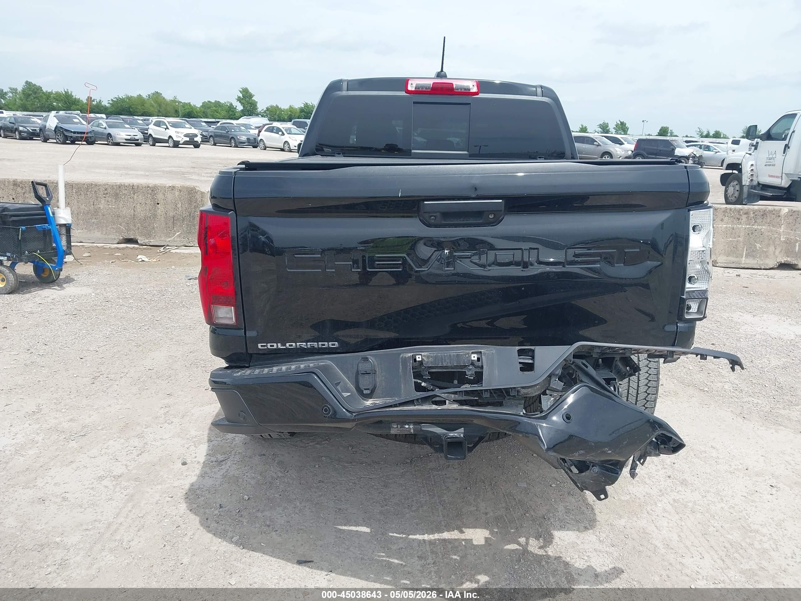 2024 Chevrolet Colorado 4wd Trail Boss Black vin: 1GCPTEEK9R1309017