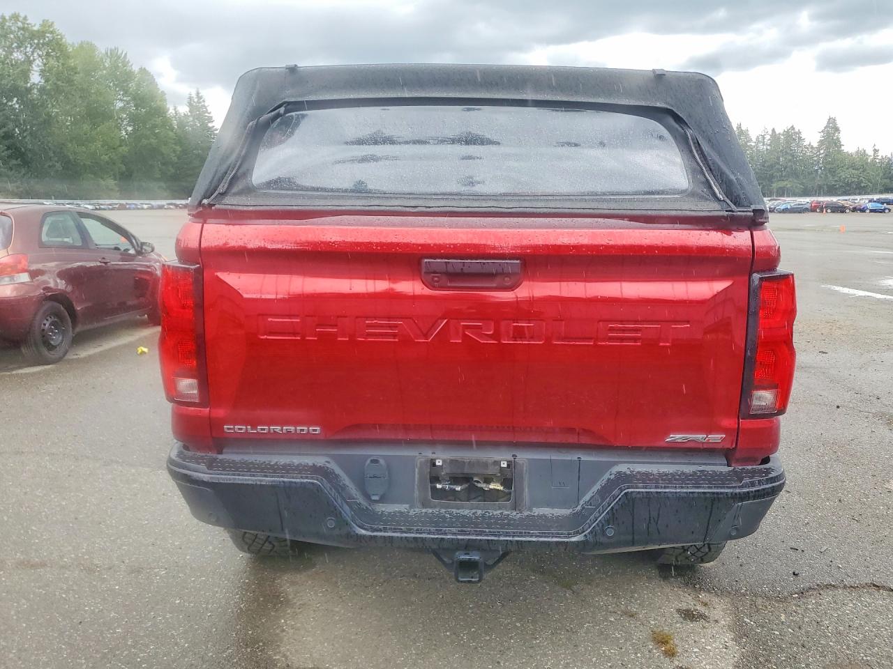 2024 Chevrolet Colorado Zr2 Red vin: 1GCPTFEK3R1184120