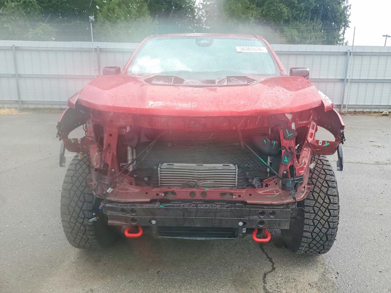 2024 Chevrolet Colorado Zr2 Red vin: 1GCPTFEK3R1184120