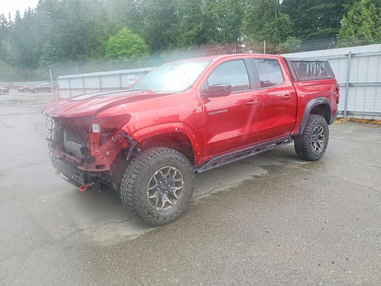 2024 Chevrolet Colorado Zr2 Red vin: 1GCPTFEK3R1184120