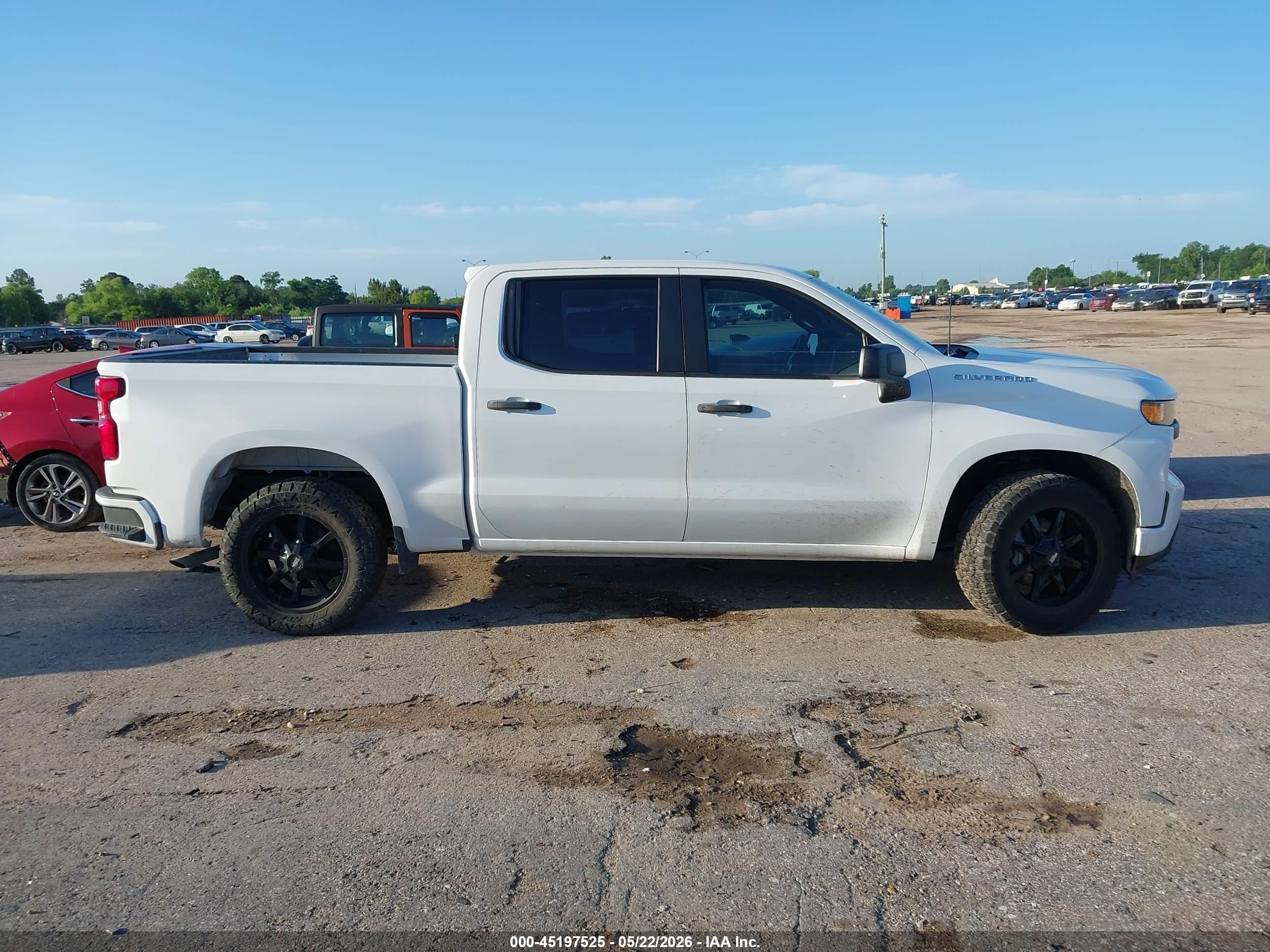 2019 Chevrolet Silverado 1500 Work Truck White vin: 1GCPWAEH2KZ418205