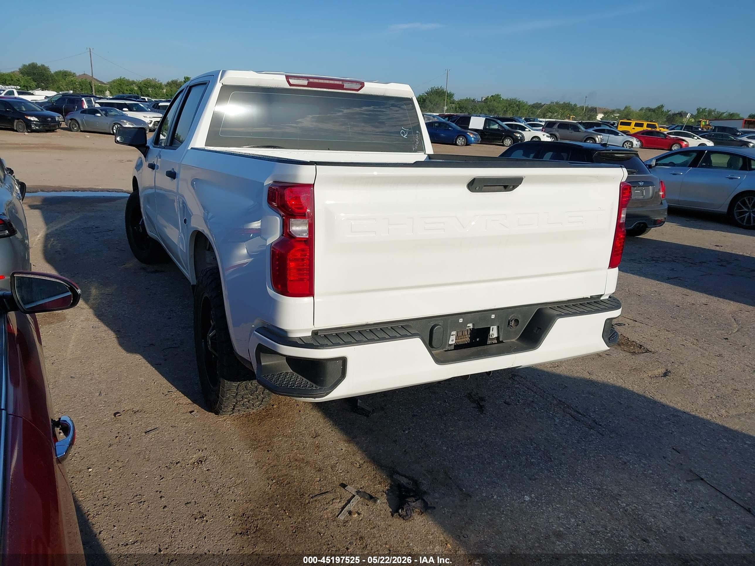 2019 Chevrolet Silverado 1500 Work Truck White vin: 1GCPWAEH2KZ418205