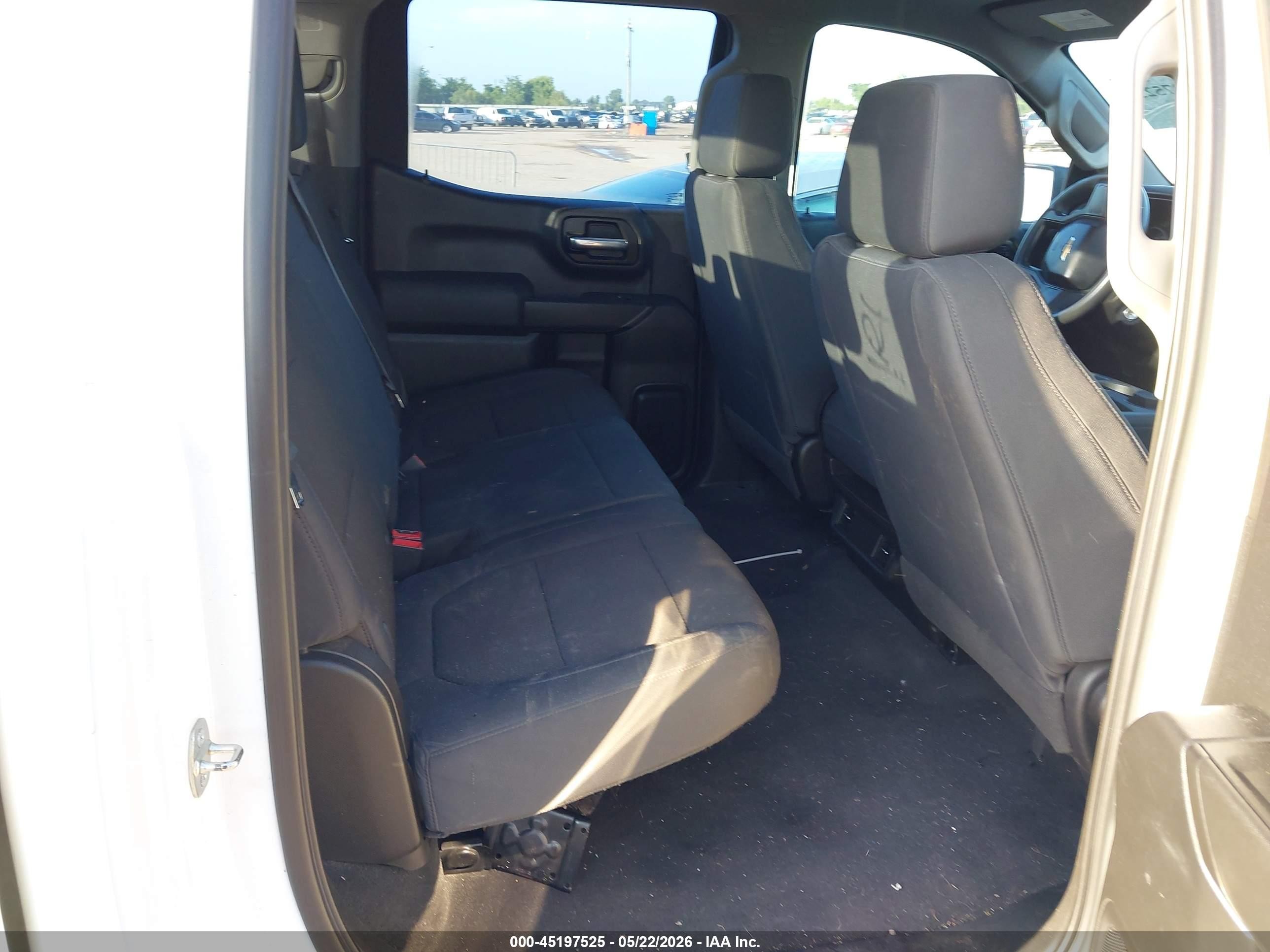 2019 Chevrolet Silverado 1500 Work Truck White vin: 1GCPWAEH2KZ418205