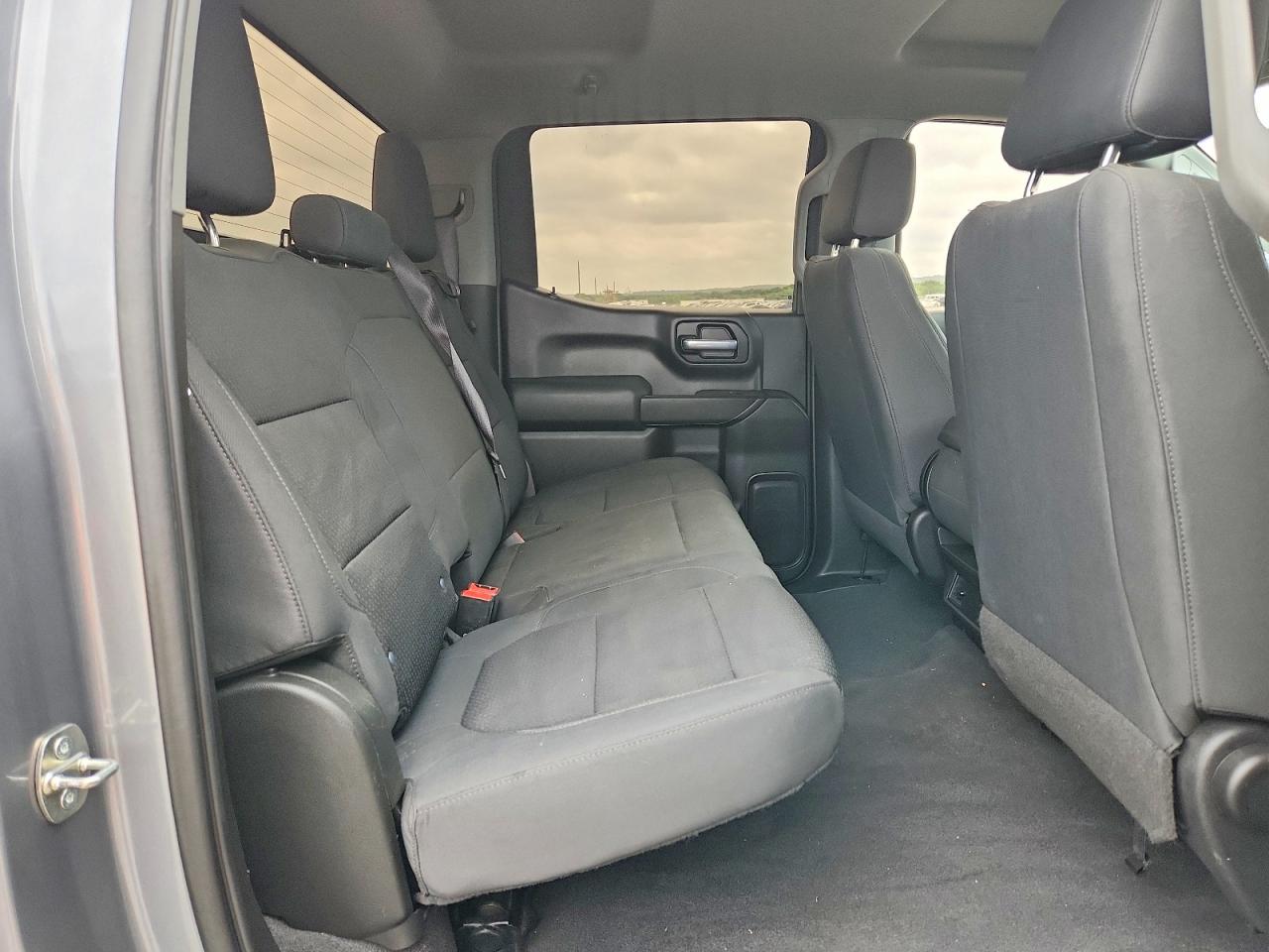 2021 Chevrolet Silverado C1500 Custom Gray vin: 1GCPWBEK2MZ222298