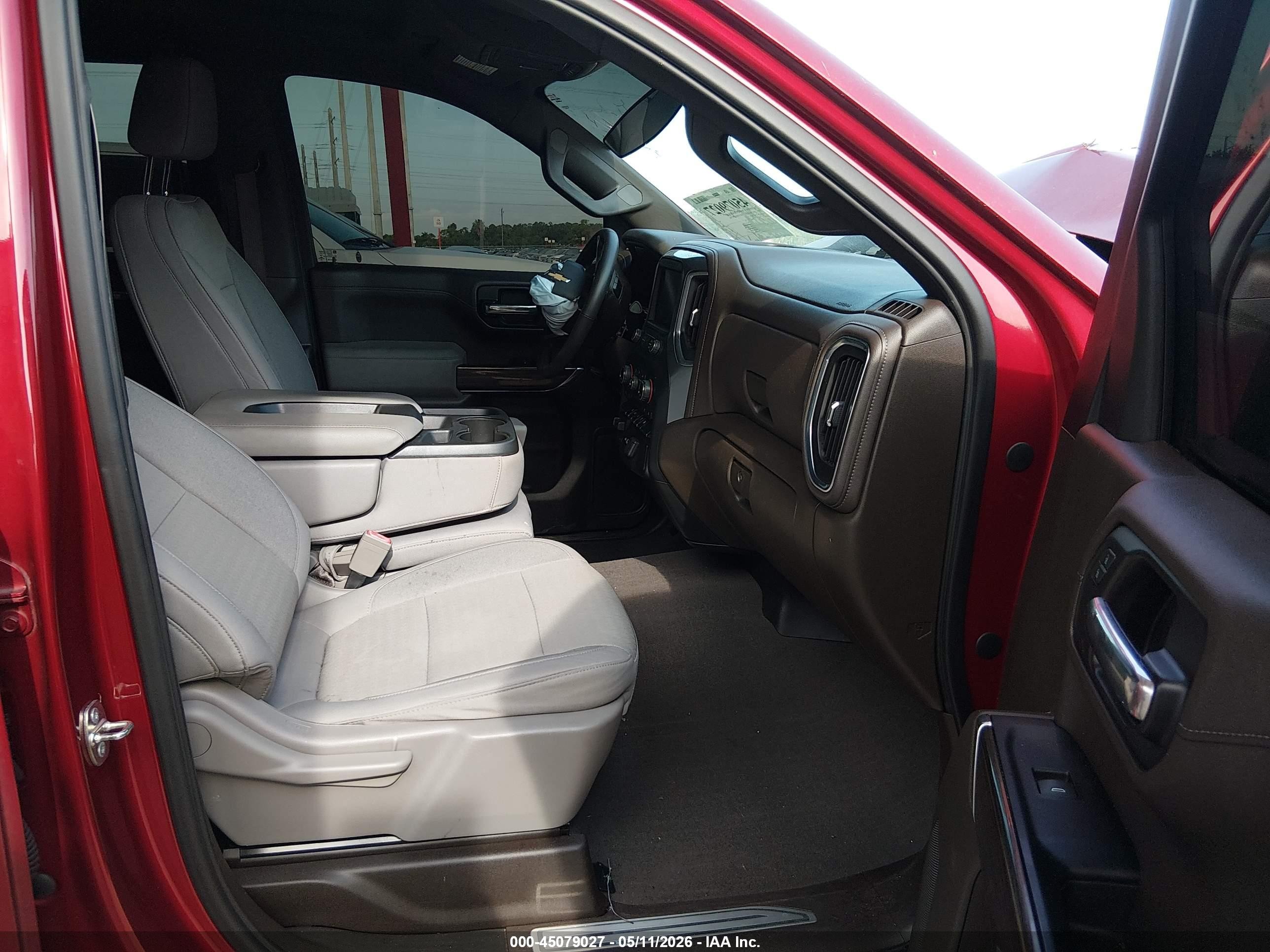 2019 Chevrolet Silverado 1500 Lt Красный vin: 1GCPWCED0KZ379218