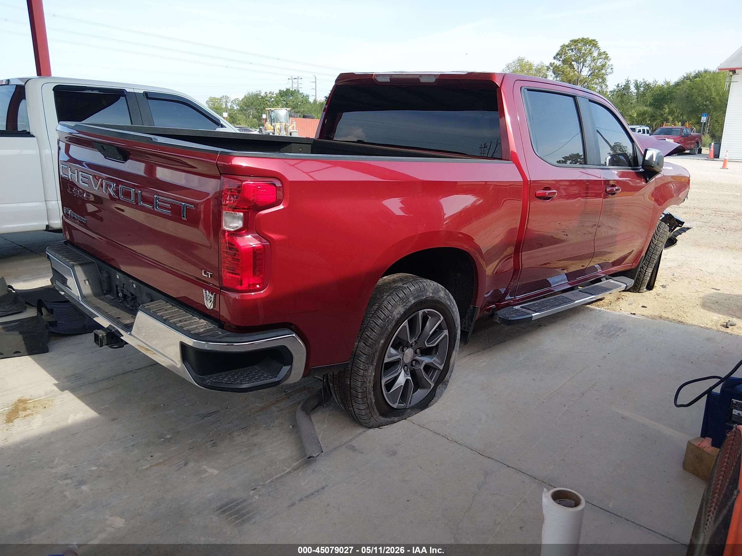 2019 Chevrolet Silverado 1500 Lt Красный vin: 1GCPWCED0KZ379218