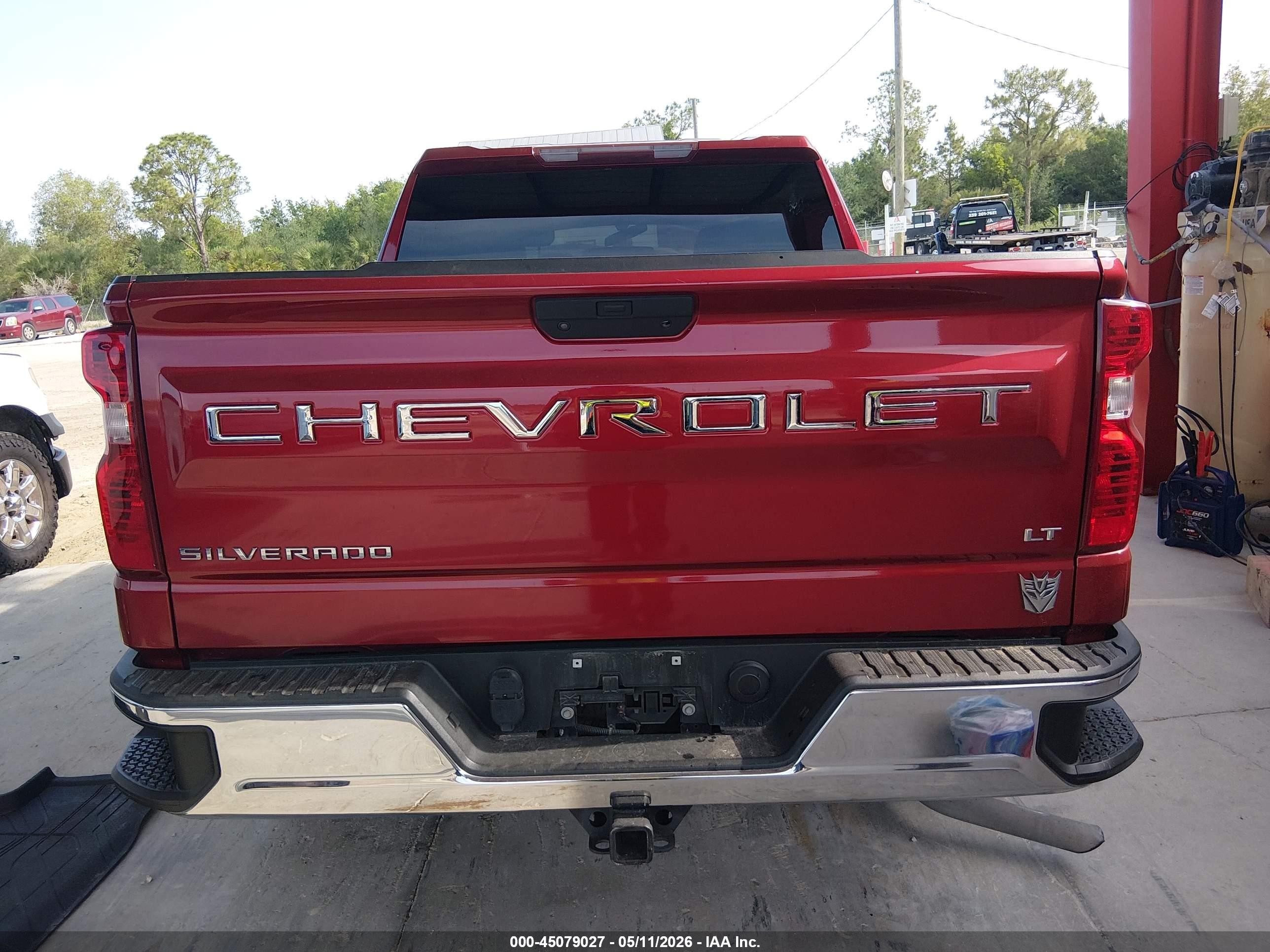 2019 Chevrolet Silverado 1500 Lt Красный vin: 1GCPWCED0KZ379218