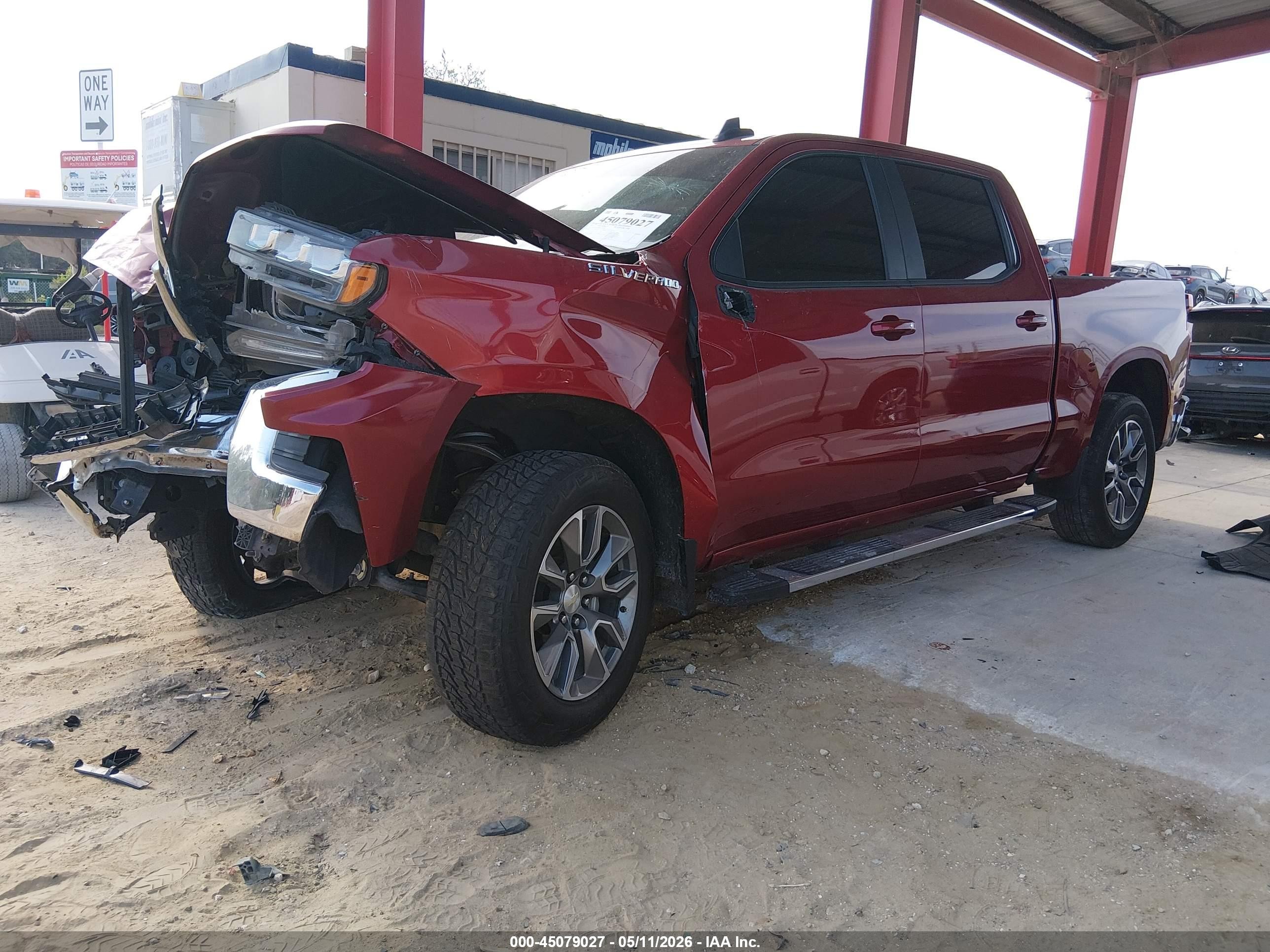 2019 Chevrolet Silverado 1500 Lt Красный vin: 1GCPWCED0KZ379218