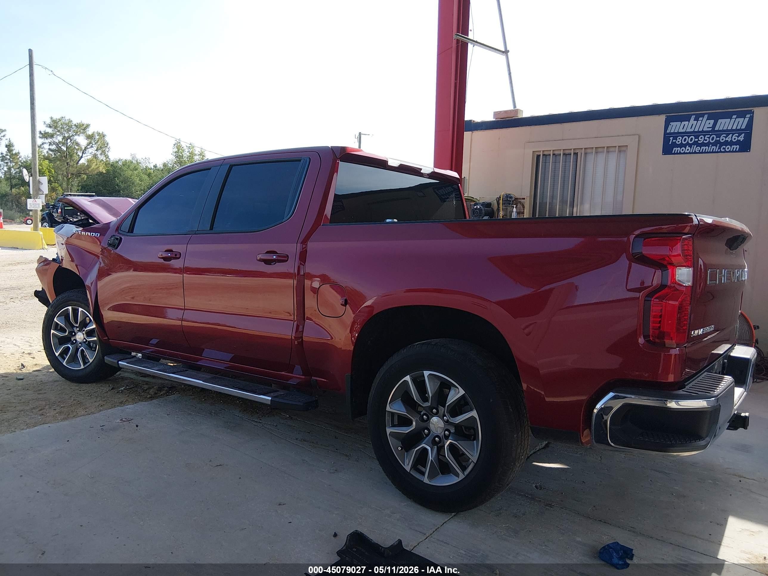 2019 Chevrolet Silverado 1500 Lt Красный vin: 1GCPWCED0KZ379218