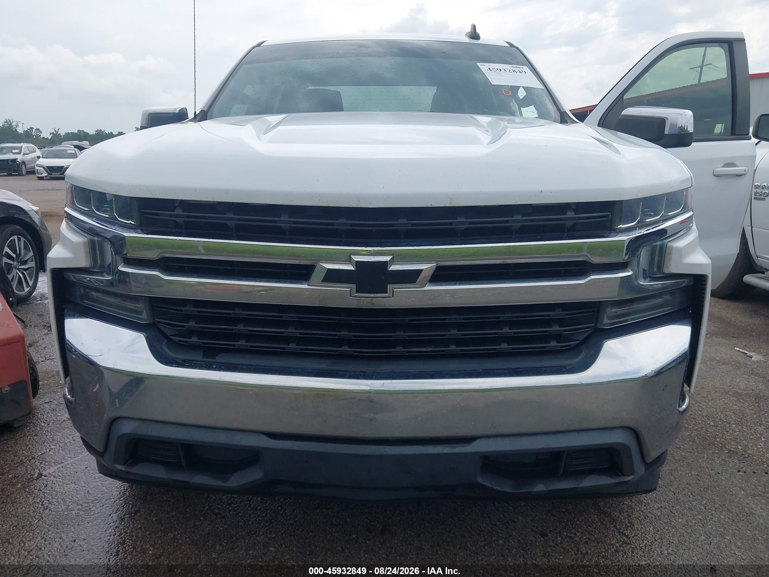 2020 Chevrolet Silverado 1500 White vin: 1GCPWCED2LZ173173