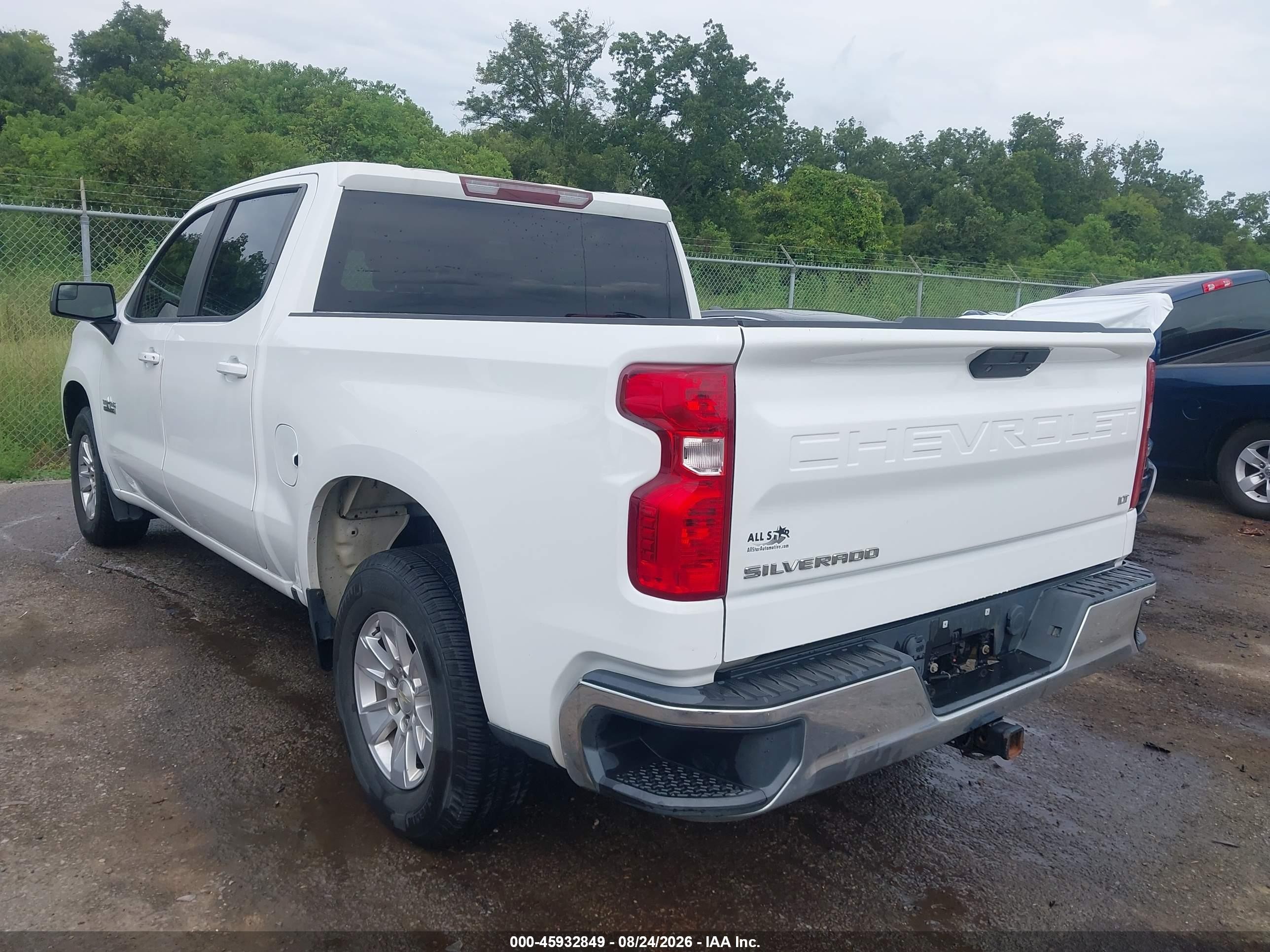 2020 Chevrolet Silverado 1500 White vin: 1GCPWCED2LZ173173