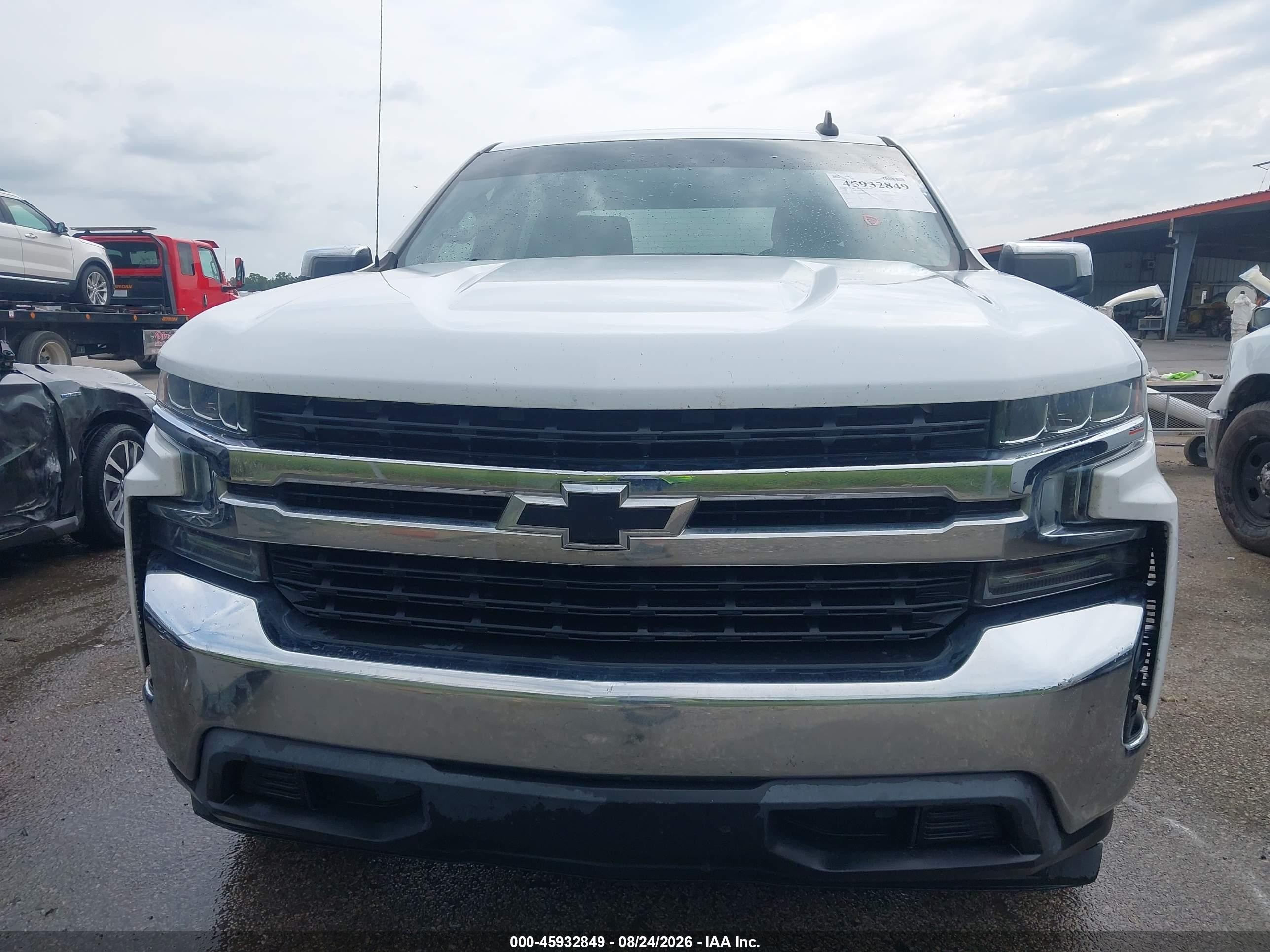 2020 Chevrolet Silverado 1500 White vin: 1GCPWCED2LZ173173