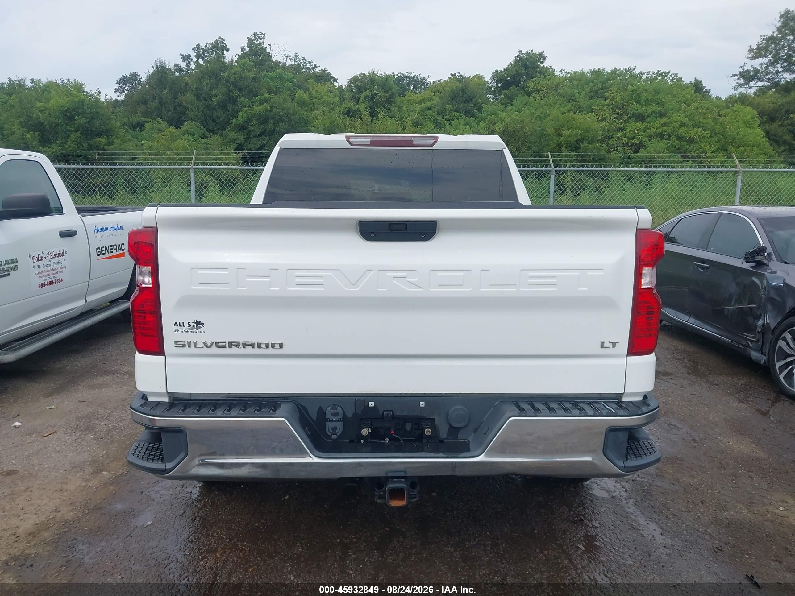 2020 Chevrolet Silverado 1500 White vin: 1GCPWCED2LZ173173