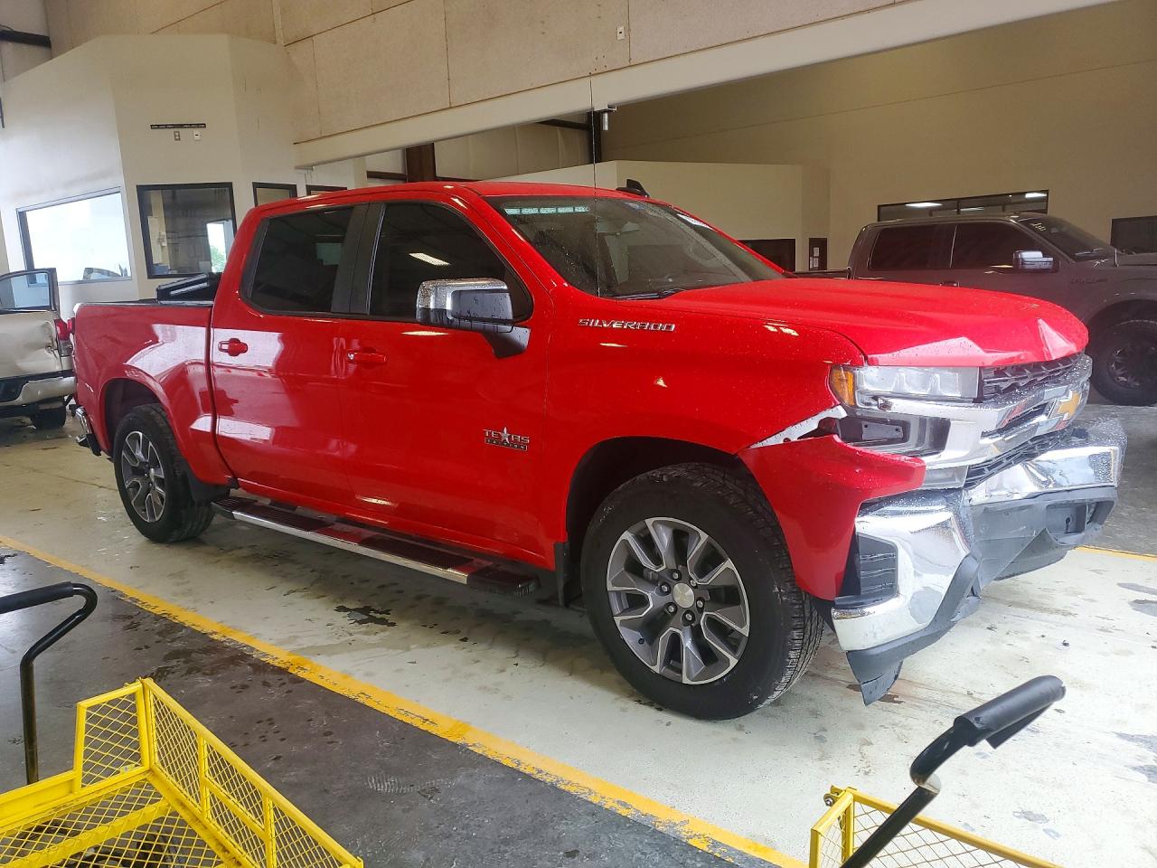 2019 Chevrolet Silverado C1500 Lt Red vin: 1GCPWCED4KZ211162