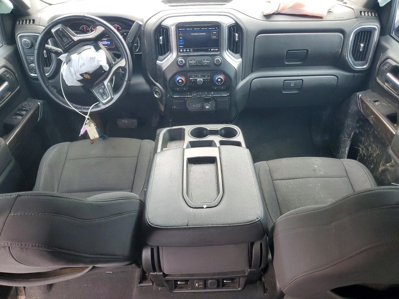2021 Chevrolet Silverado C1500 Lt Gray vin: 1GCPWCEDXMZ128337