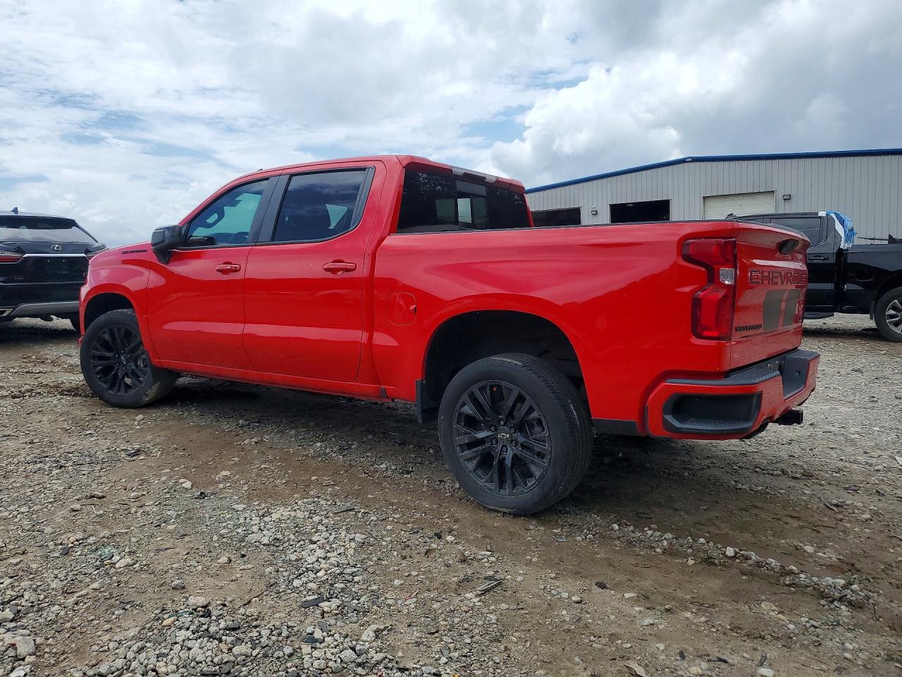 2020 Chevrolet Silverado C1500 Rst Red vin: 1GCPWDED9LZ291842
