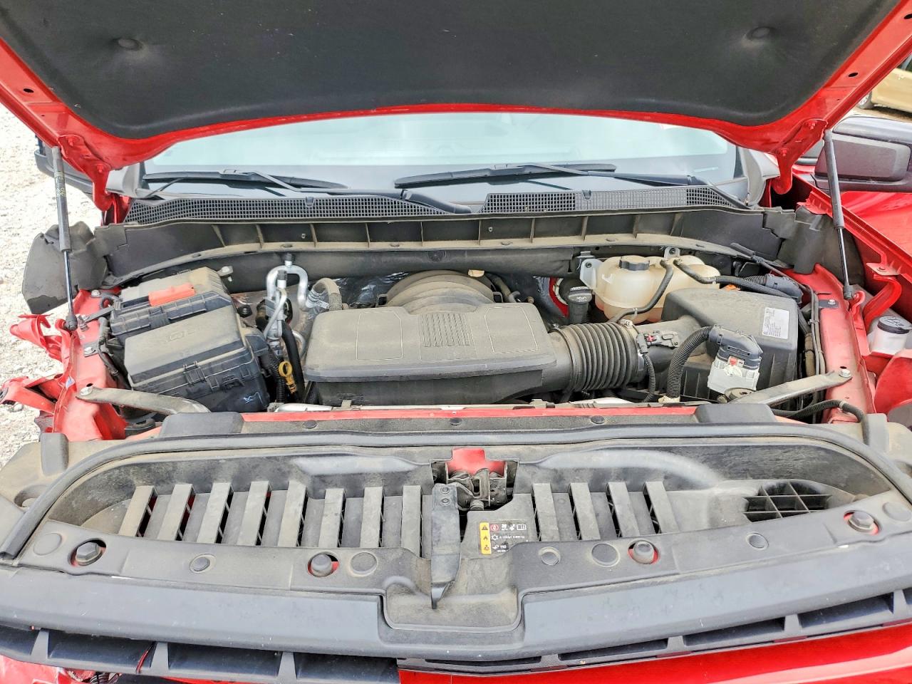 2020 Chevrolet Silverado C1500 Rst Red vin: 1GCPWDED9LZ291842