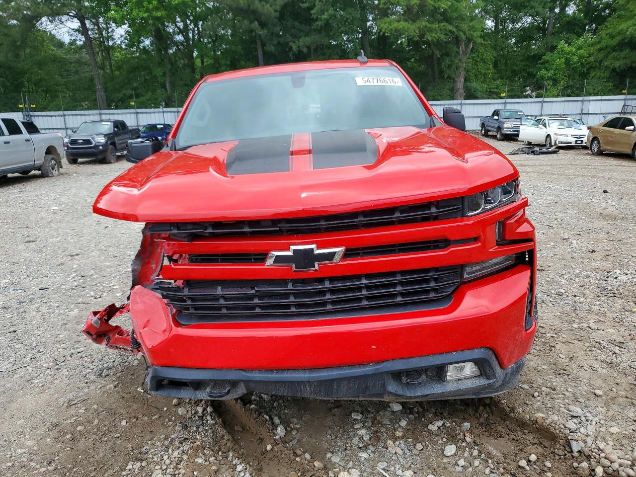 2020 Chevrolet Silverado C1500 Rst Red vin: 1GCPWDED9LZ291842