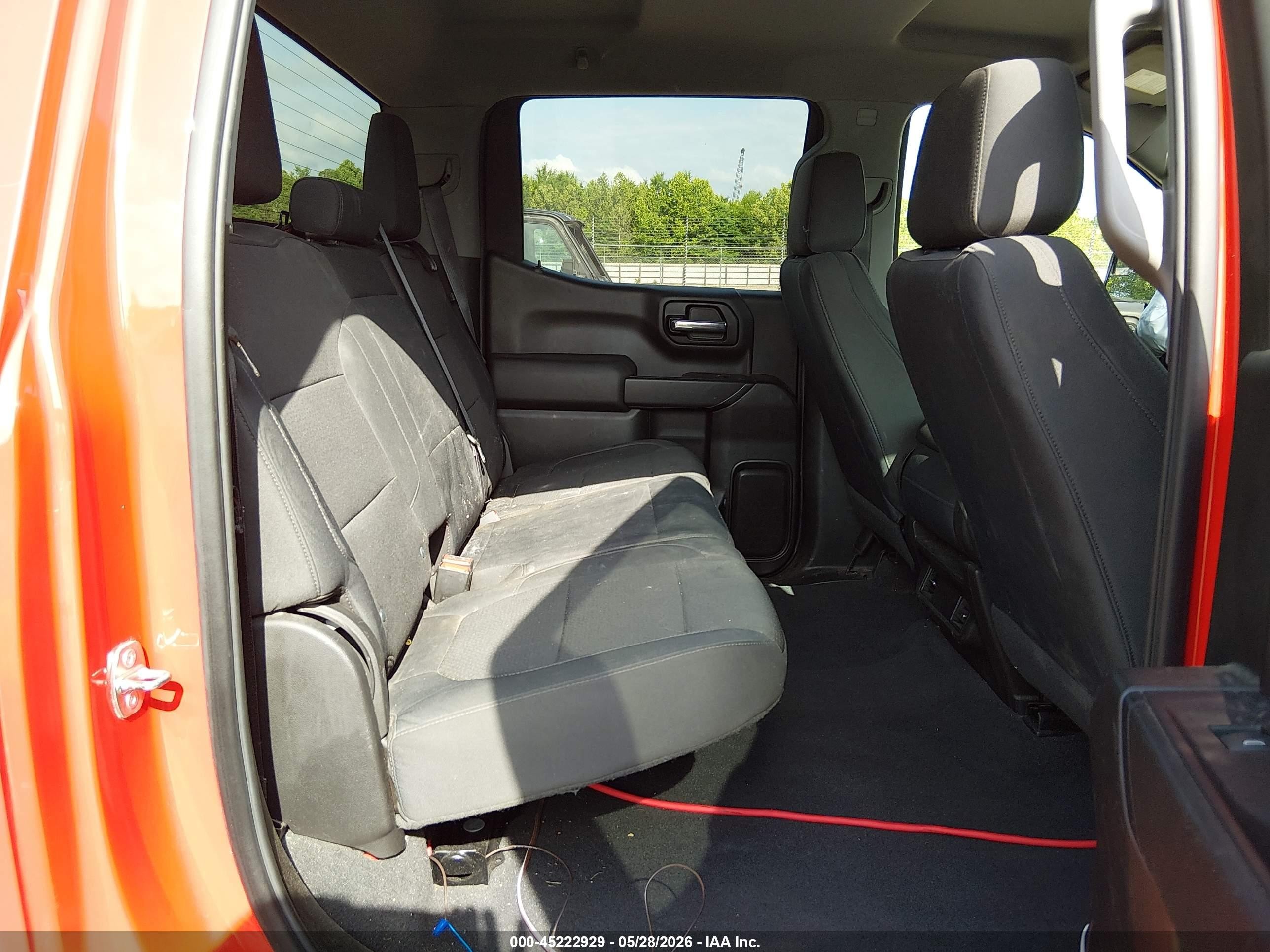 2019 Chevrolet Silverado 1500 Custom Red vin: 1GCPYBEH6KZ372295