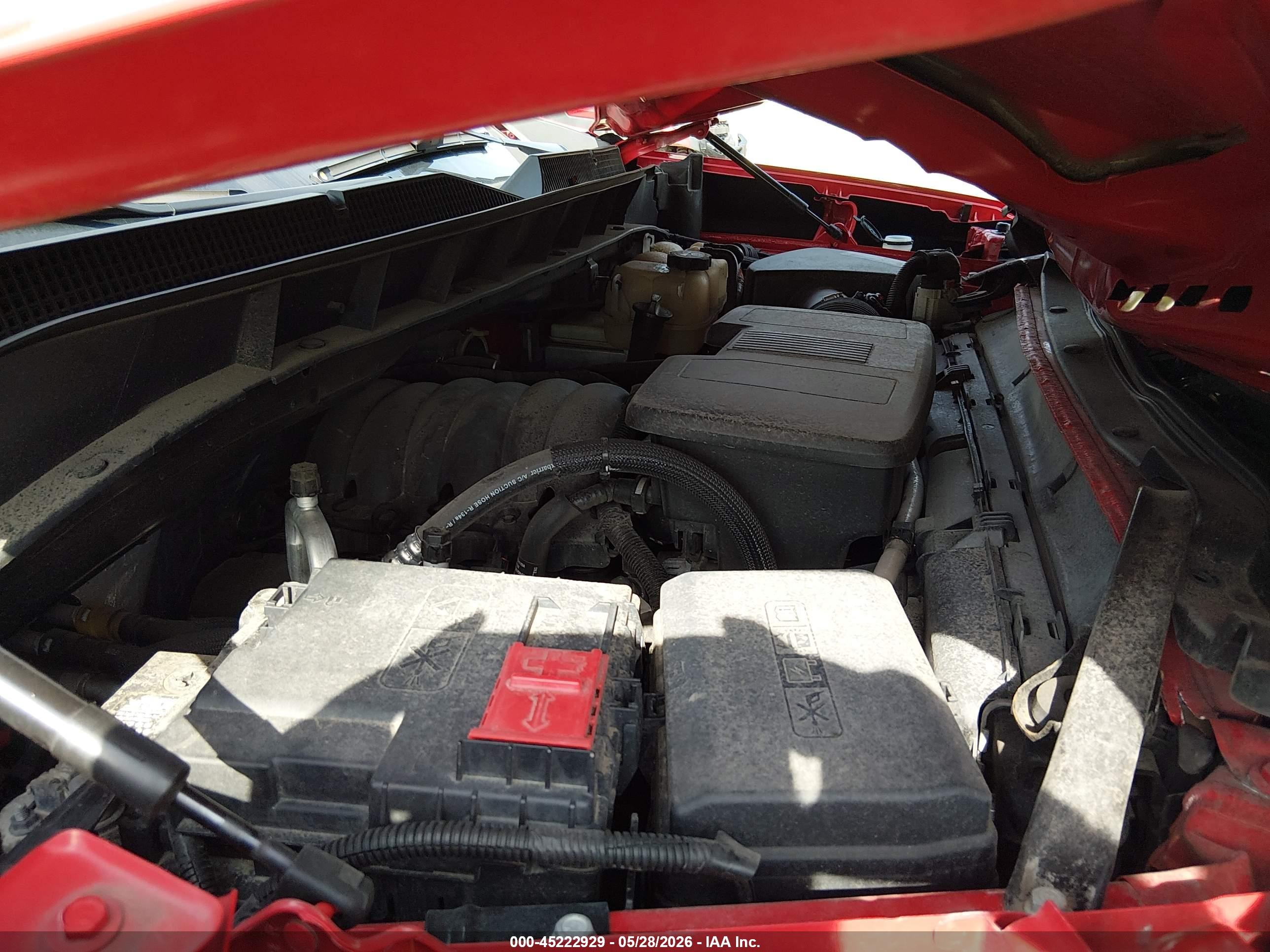 2019 Chevrolet Silverado 1500 Custom Red vin: 1GCPYBEH6KZ372295