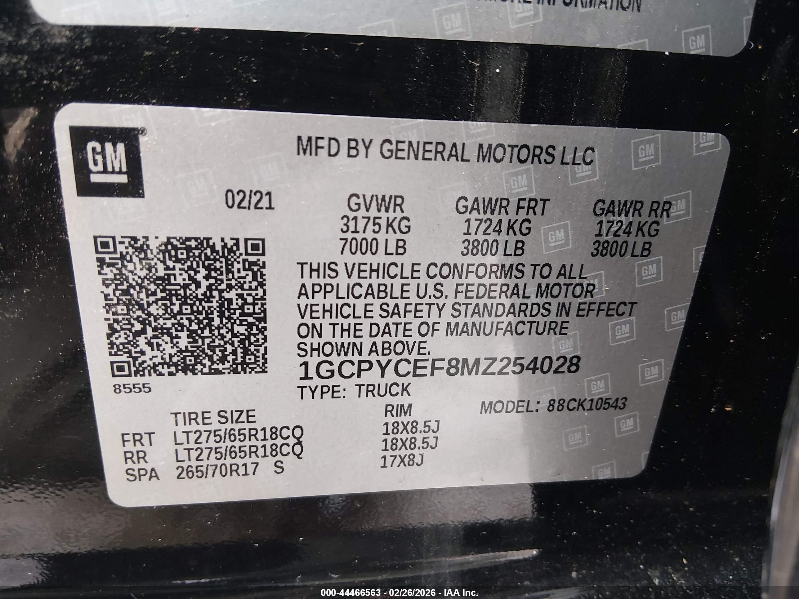 2021 Chevrolet Silverado 1500 4wd  Short Bed Custom Trail Boss Black vin: 1GCPYCEF8MZ254028
