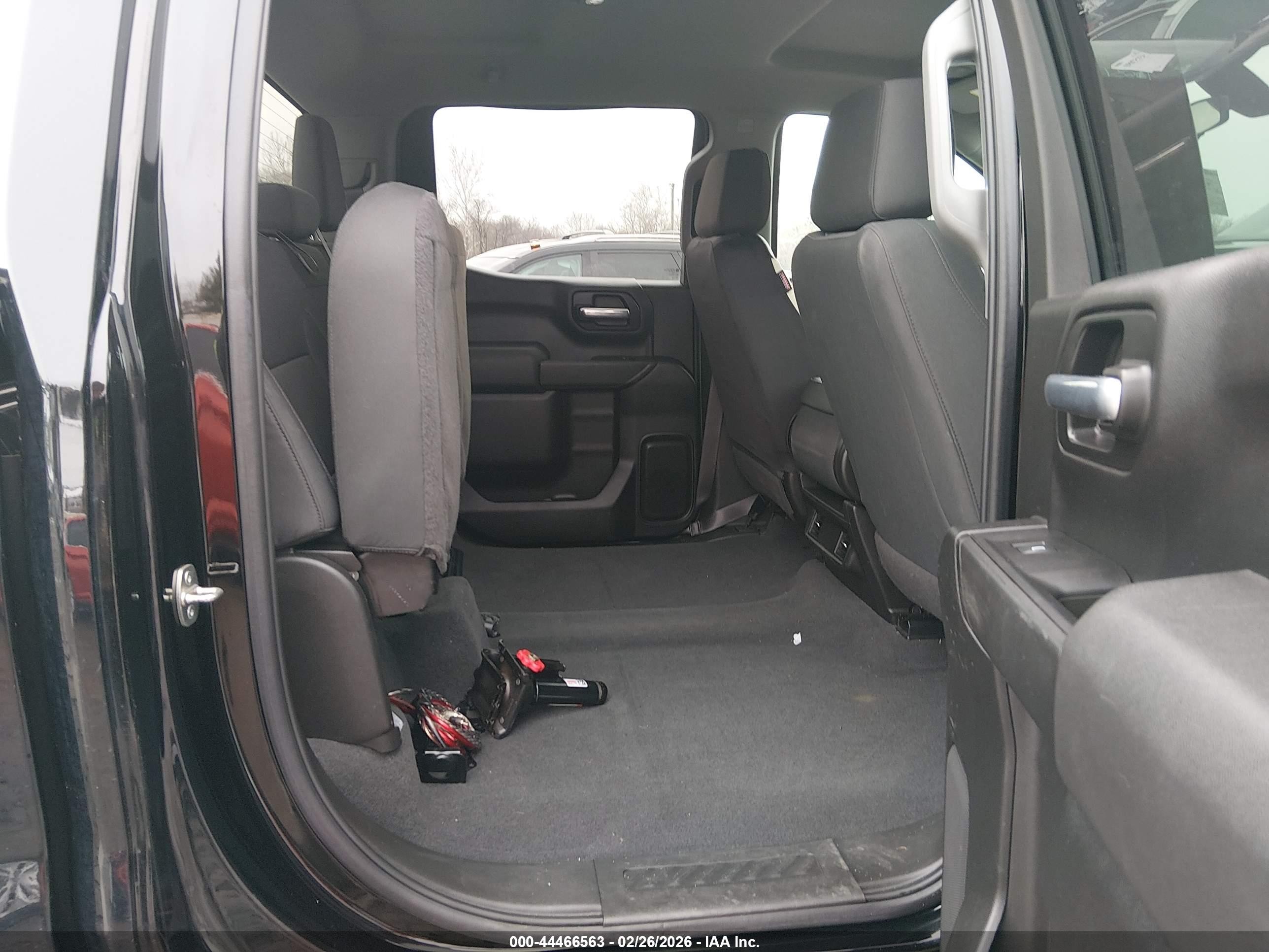 2021 Chevrolet Silverado 1500 4wd  Short Bed Custom Trail Boss Black vin: 1GCPYCEF8MZ254028