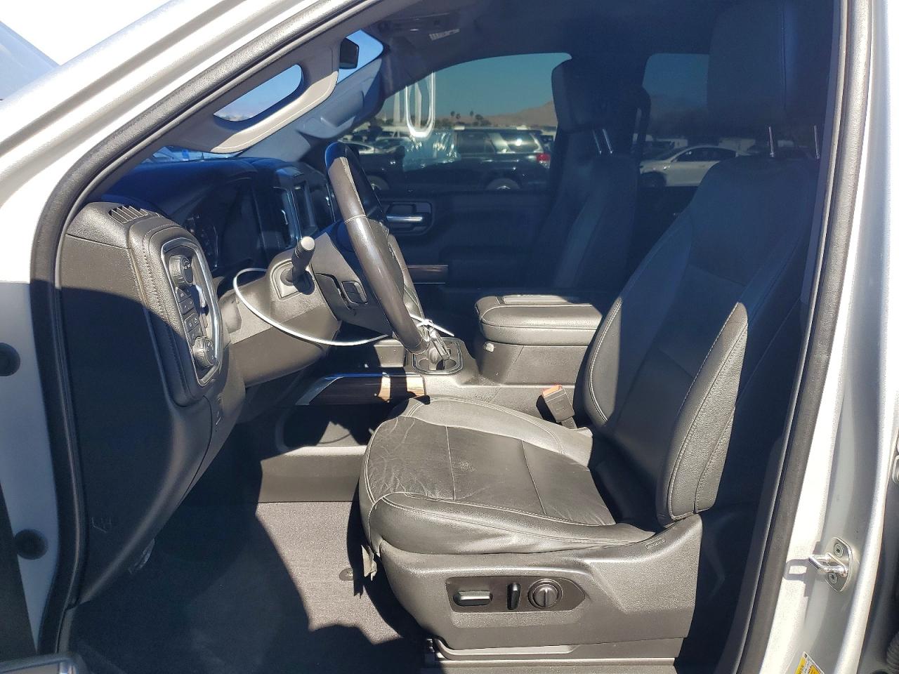 2021 Chevrolet Silverado K1500 Lt Trail Boss Silver vin: 1GCPYFED0MZ259479