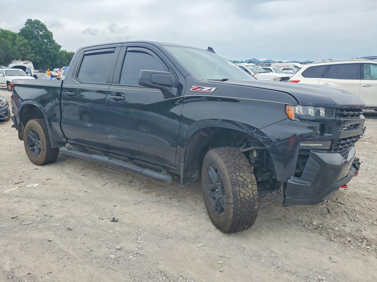2020 Chevrolet Silverado K1500 Lt Trail Boss Black vin: 1GCPYFEL4LZ330768