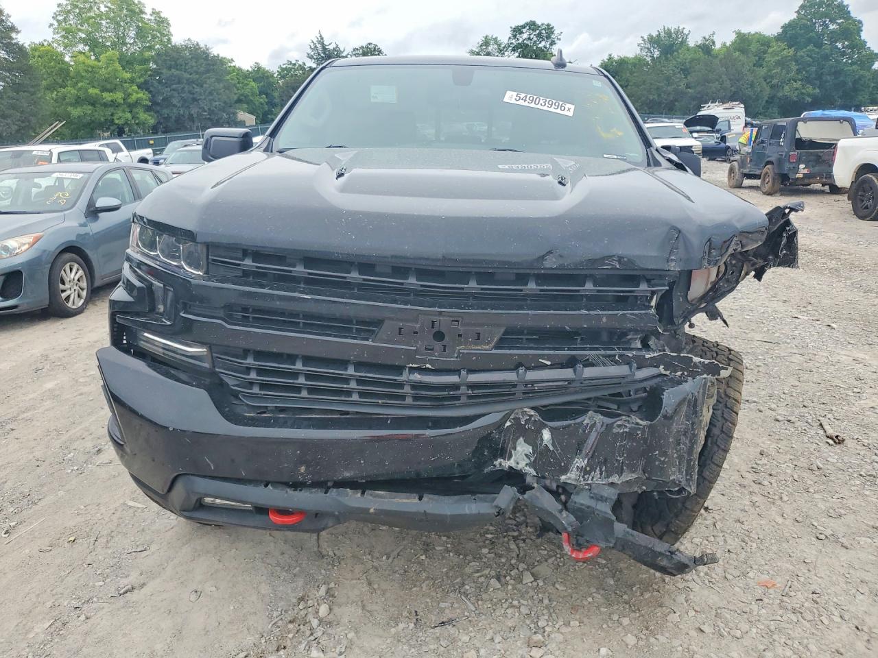 2020 Chevrolet Silverado K1500 Lt Trail Boss Black vin: 1GCPYFEL4LZ330768