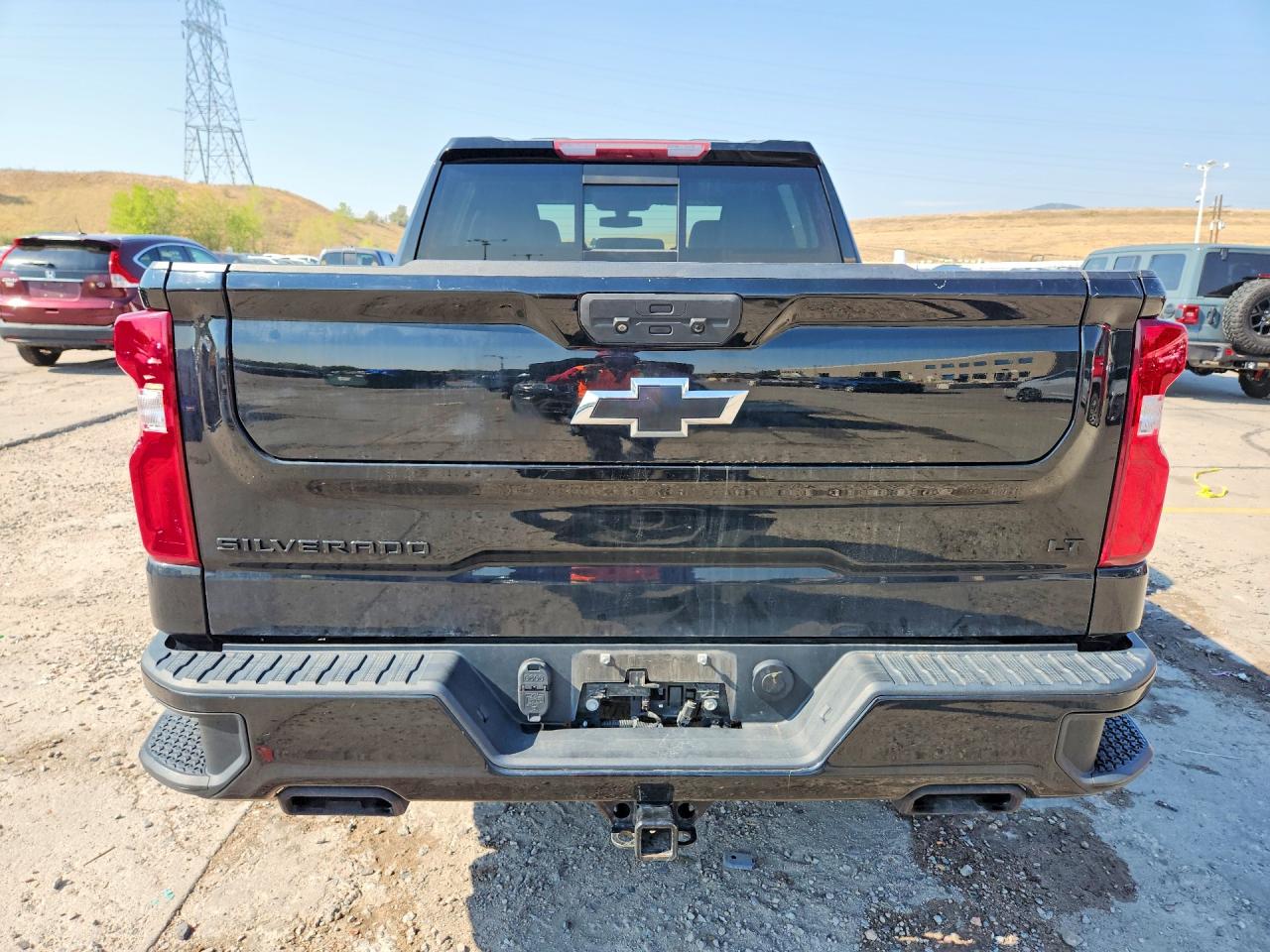 2021 Chevrolet Silverado K1500 Lt Trail Boss Черный vin: 1GCPYFEL7MZ371820