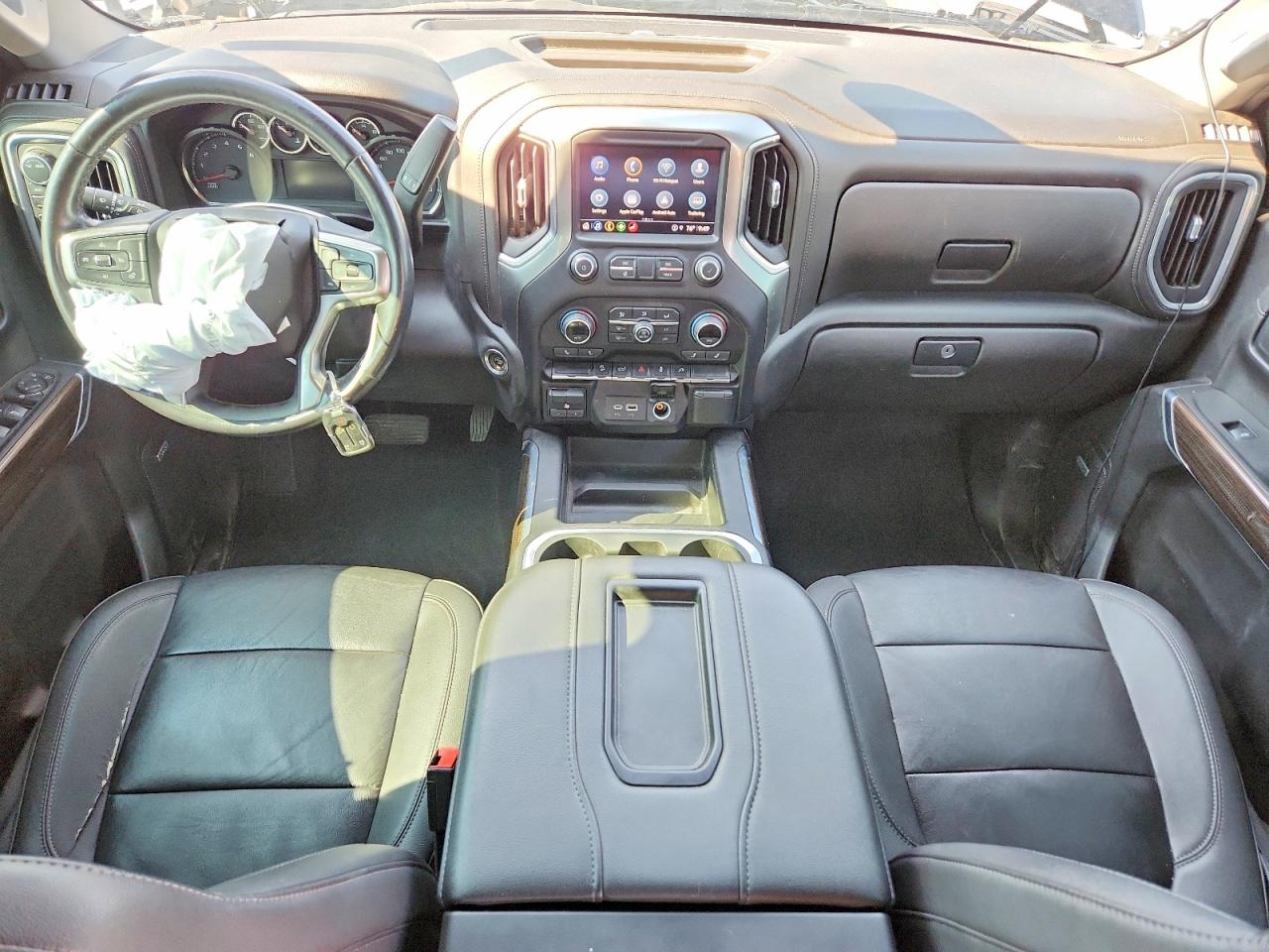 2021 Chevrolet Silverado K1500 Lt Trail Boss Черный vin: 1GCPYFEL7MZ371820