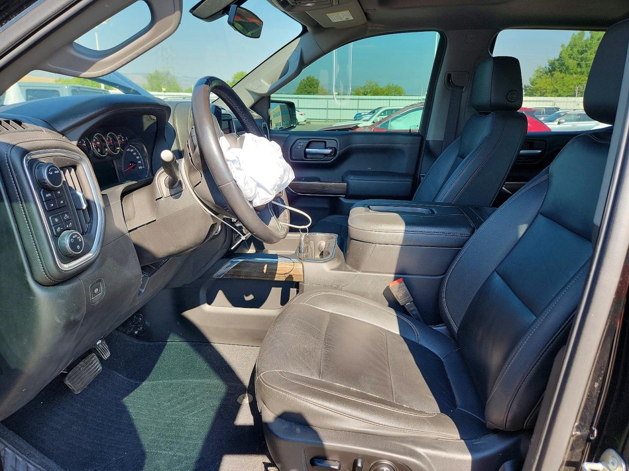 2021 Chevrolet Silverado K1500 Lt Trail Boss Черный vin: 1GCPYFEL7MZ371820