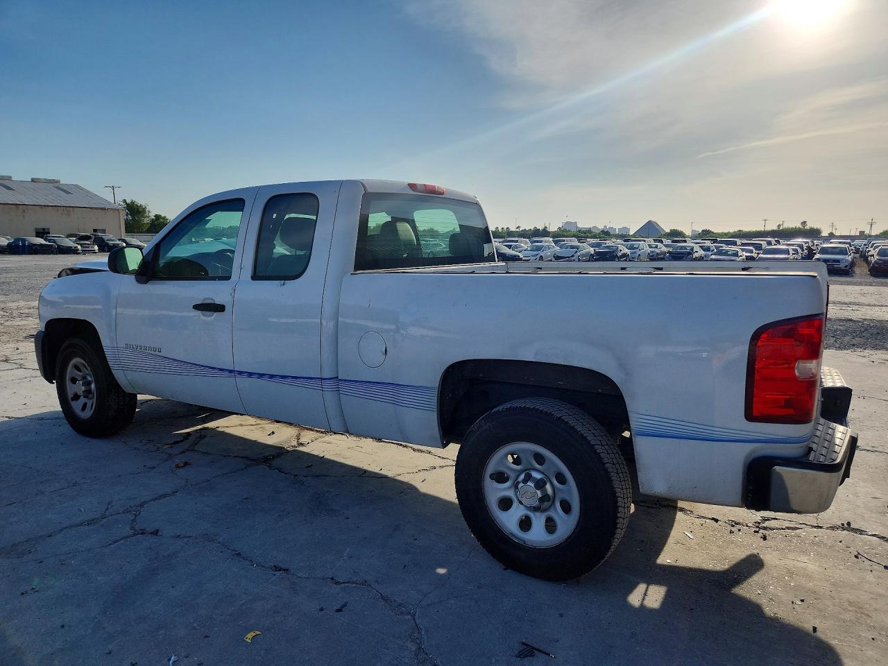 2012 Chevrolet Silverado C1500 White vin: 1GCRCPE02CZ316998