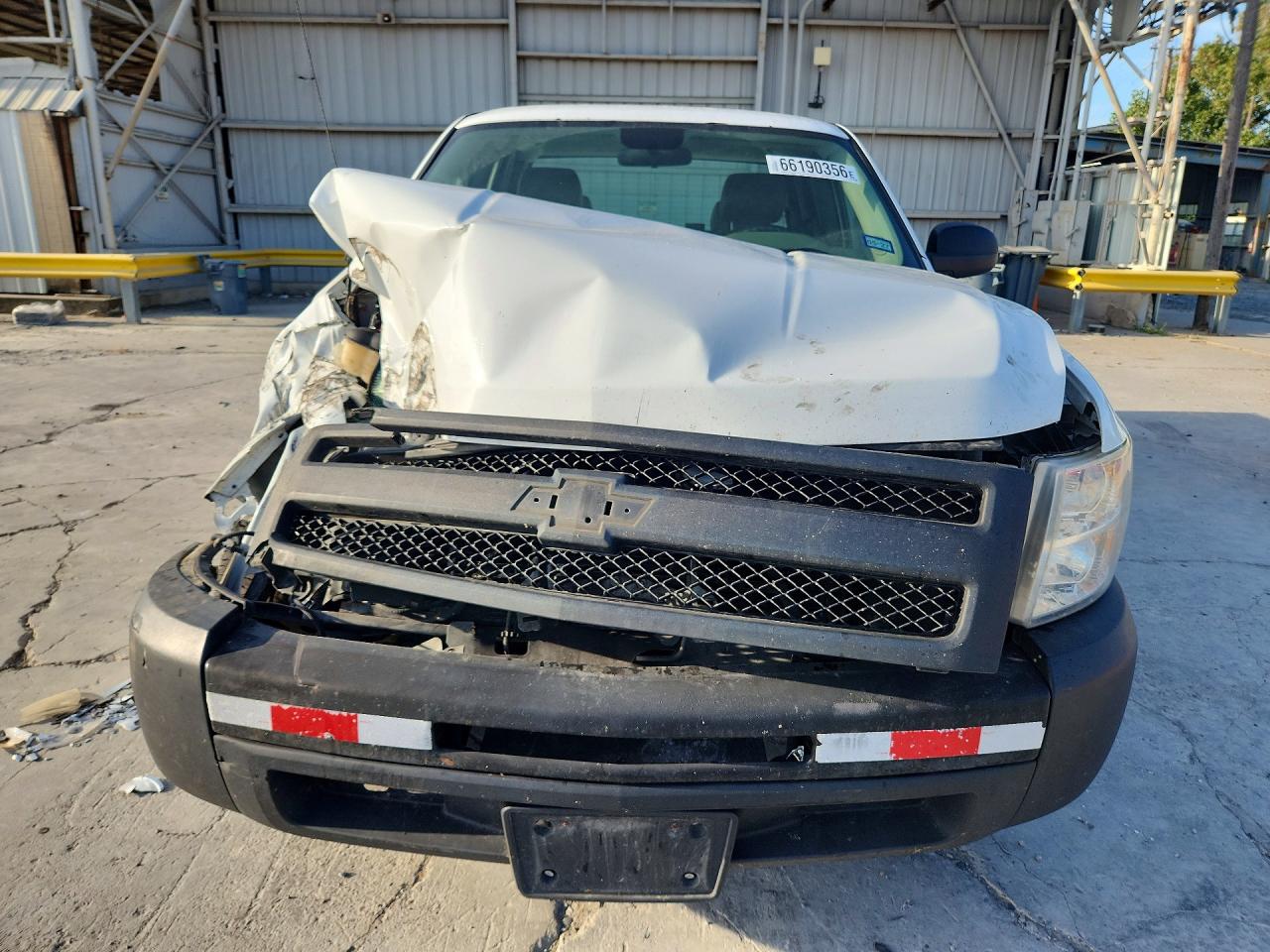 2012 Chevrolet Silverado C1500 White vin: 1GCRCPE02CZ316998