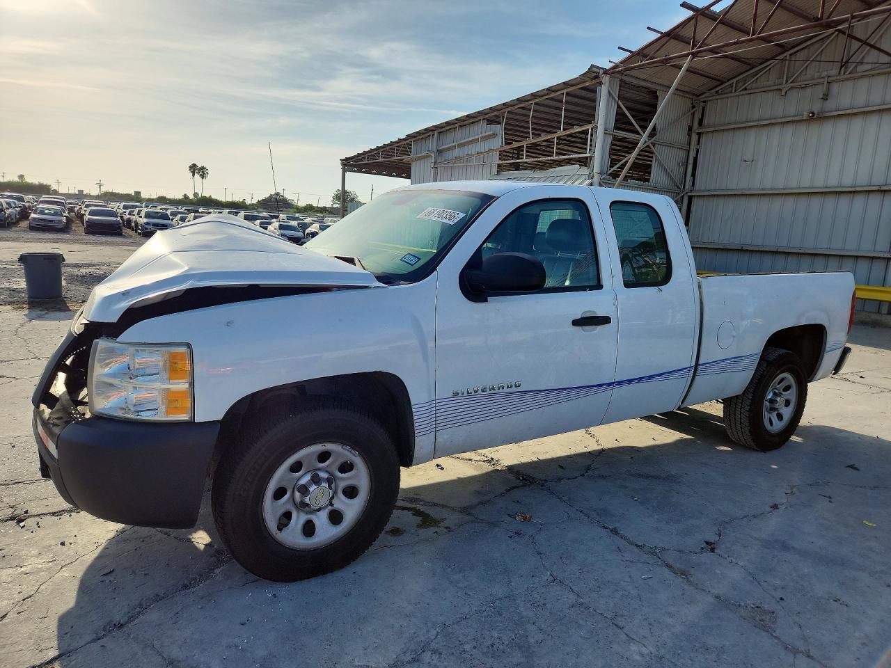 2012 Chevrolet Silverado C1500 Белый vin: 1GCRCPE02CZ316998