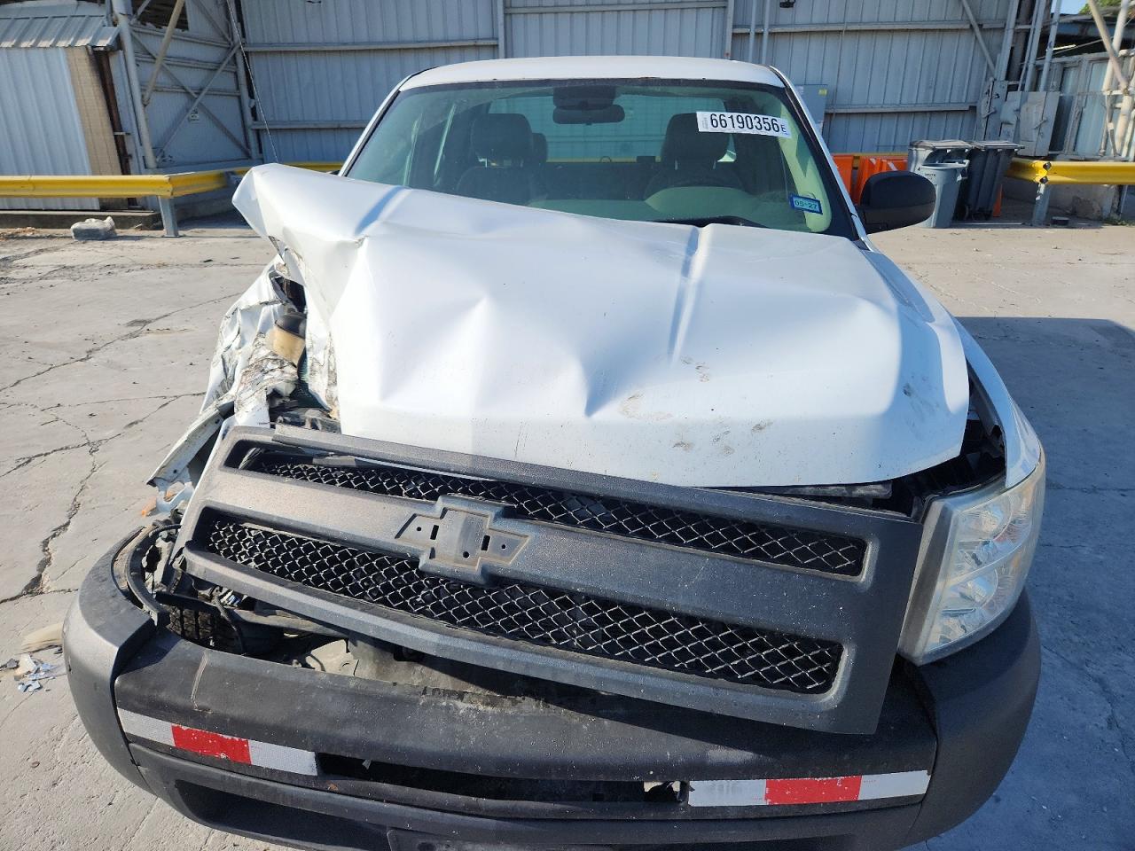 2012 Chevrolet Silverado C1500 White vin: 1GCRCPE02CZ316998