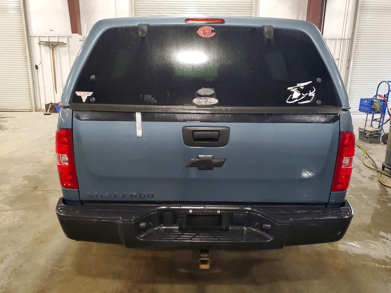 2011 Chevrolet Silverado C1500 Blue vin: 1GCRCPE06BZ384509