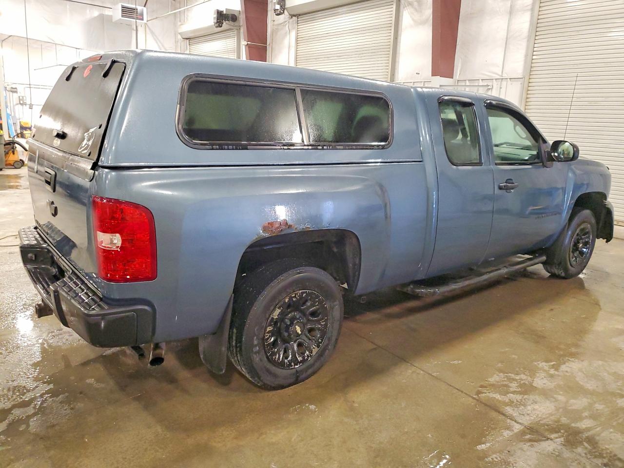 2011 Chevrolet Silverado C1500 Blue vin: 1GCRCPE06BZ384509