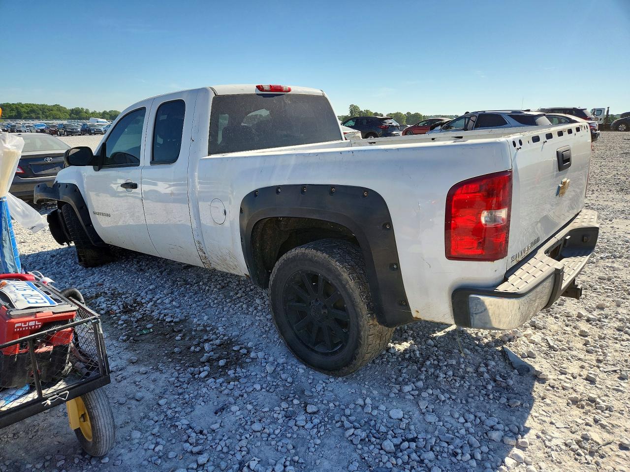 2013 Chevrolet Silverado C1500 White vin: 1GCRCPE06DZ229543