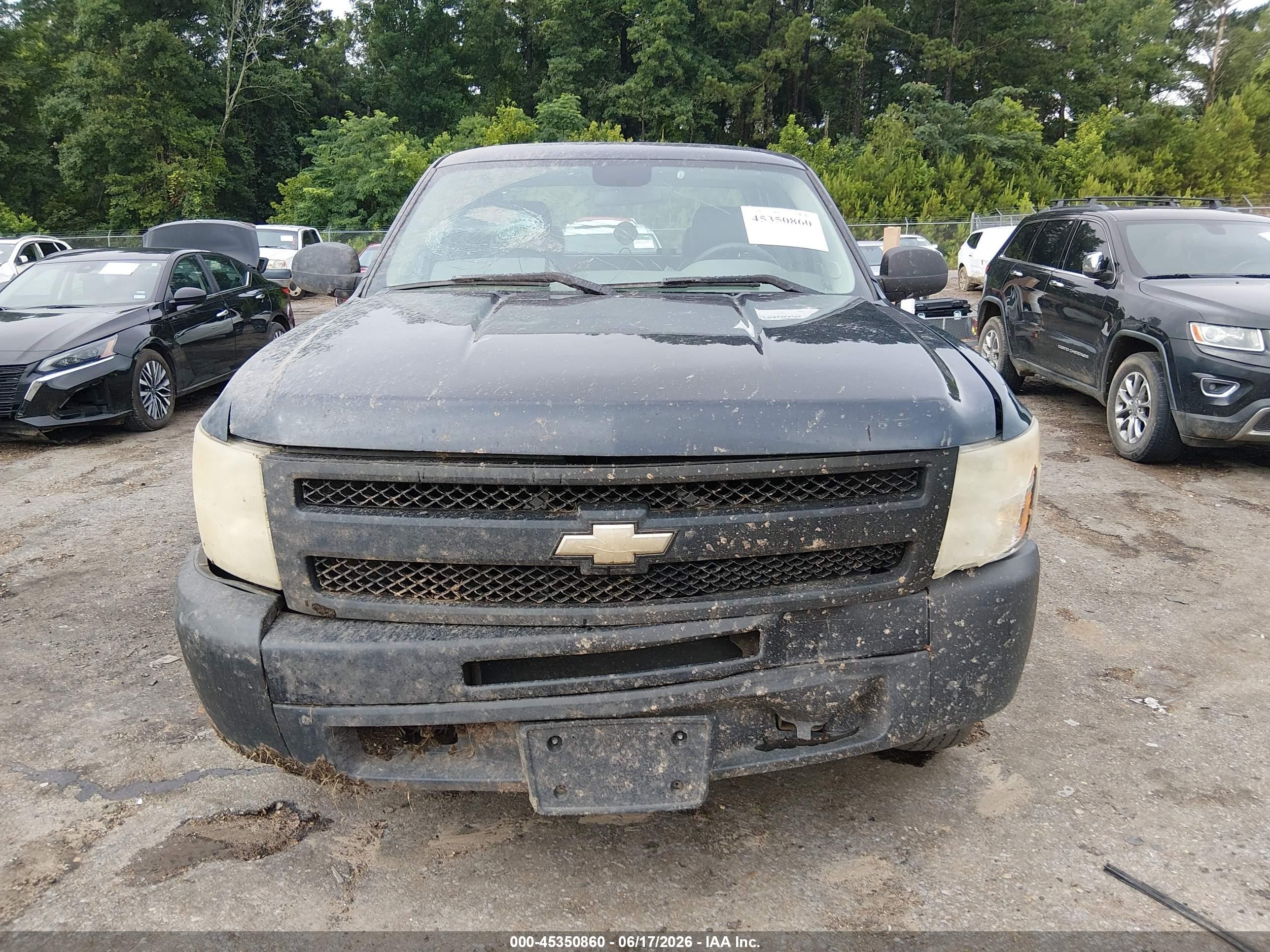 2011 Chevrolet Silverado 1500 Work Truck Синий vin: 1GCRCPE07BZ322648